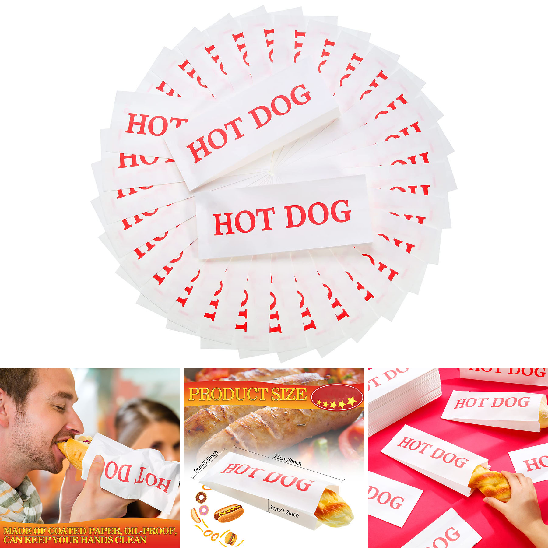 Hot Dog and Hamburger Bags 2