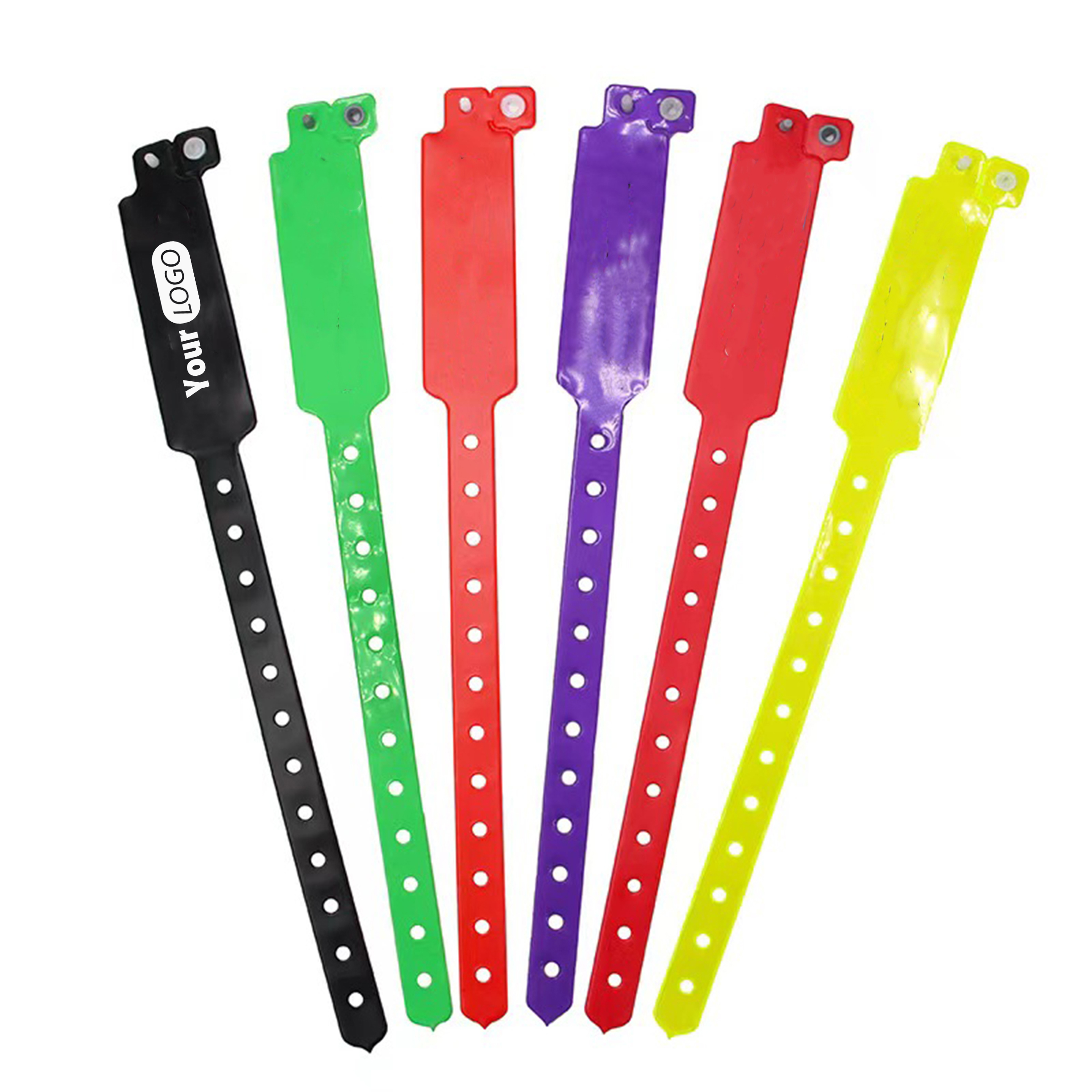 Pvc Stylish Custom Laser Bracelet 2