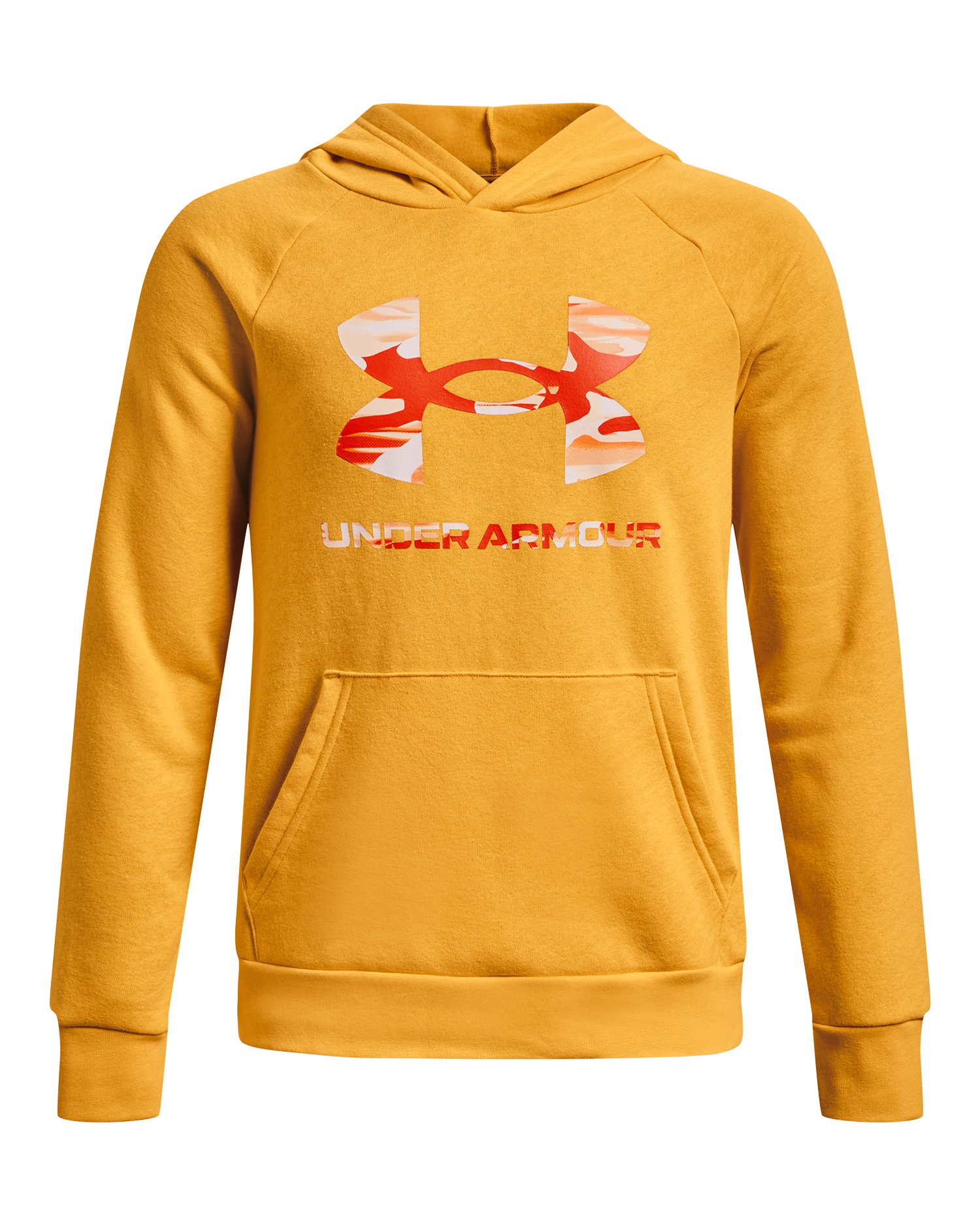 UA Rival Fleece Big Logo Fill Boys' Hoodie, custom hoodie or sweatshirt with logo imprint 8