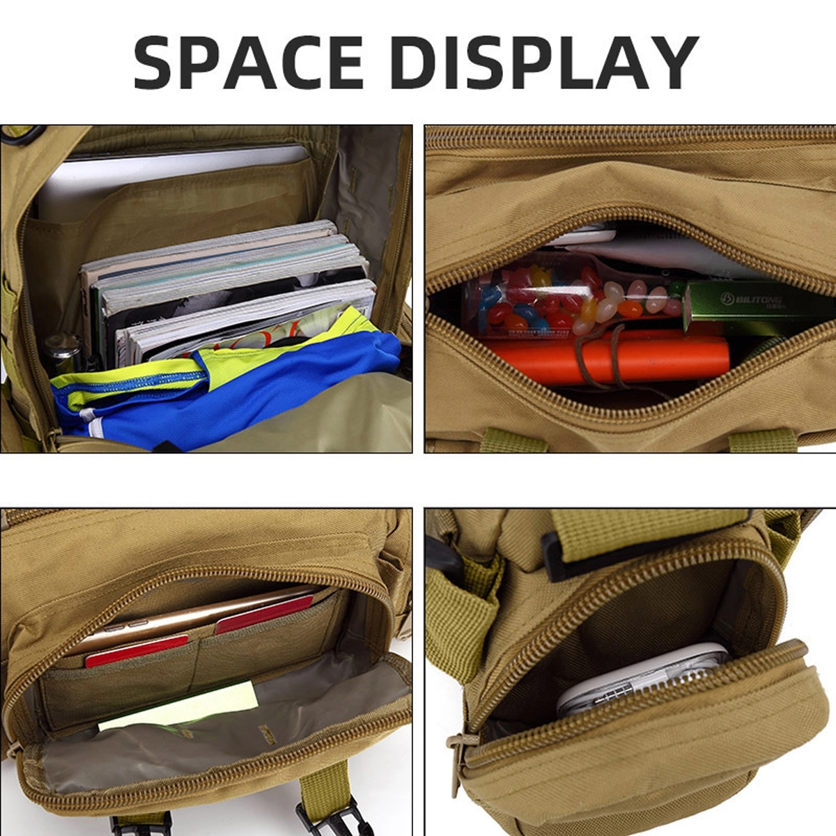 55L Military Tactical Backpacks 8