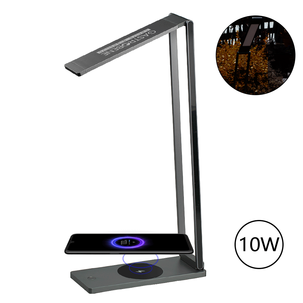 Poe 10W Foldable Wireless Charger and Lamp 4