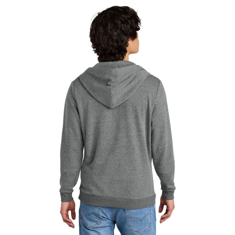District Perfect Tri Fleece Full-Zip Hoodie, custom hoodie or sweatshirt with logo imprint 6