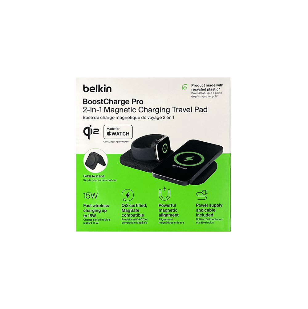 Belkin 2-IN-1 Magnetic Charging Travel Pad 4