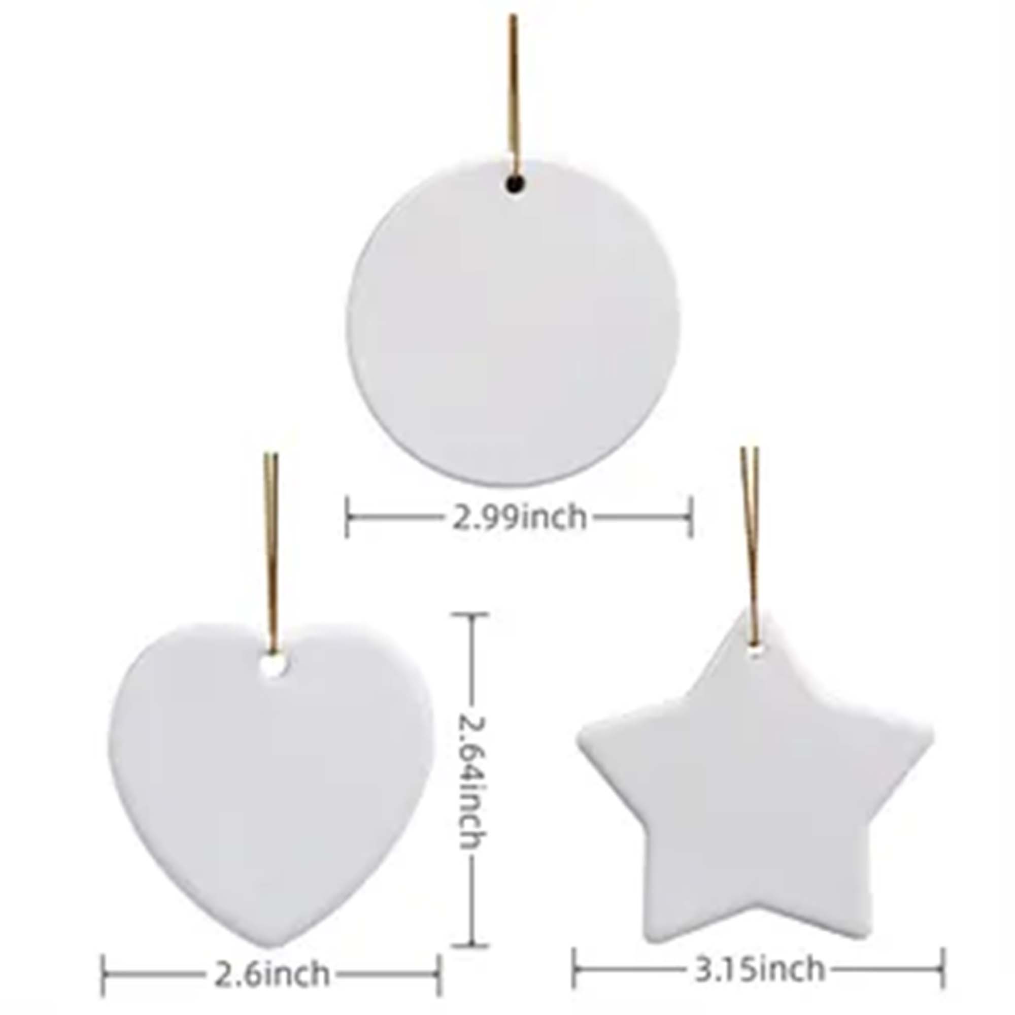 Ceramic Christmas Ornament 2