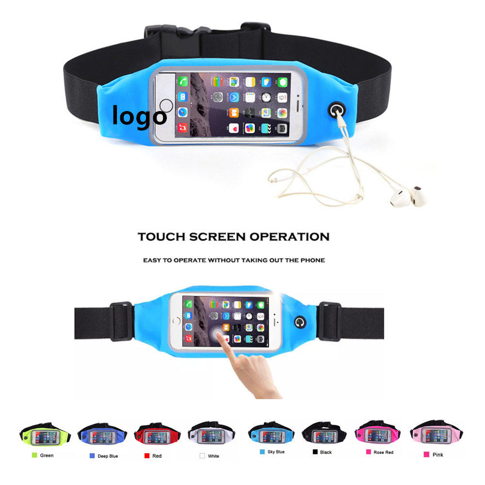 Reflective Outdoor Touch Screen Waist Bag Fanny Pack 5