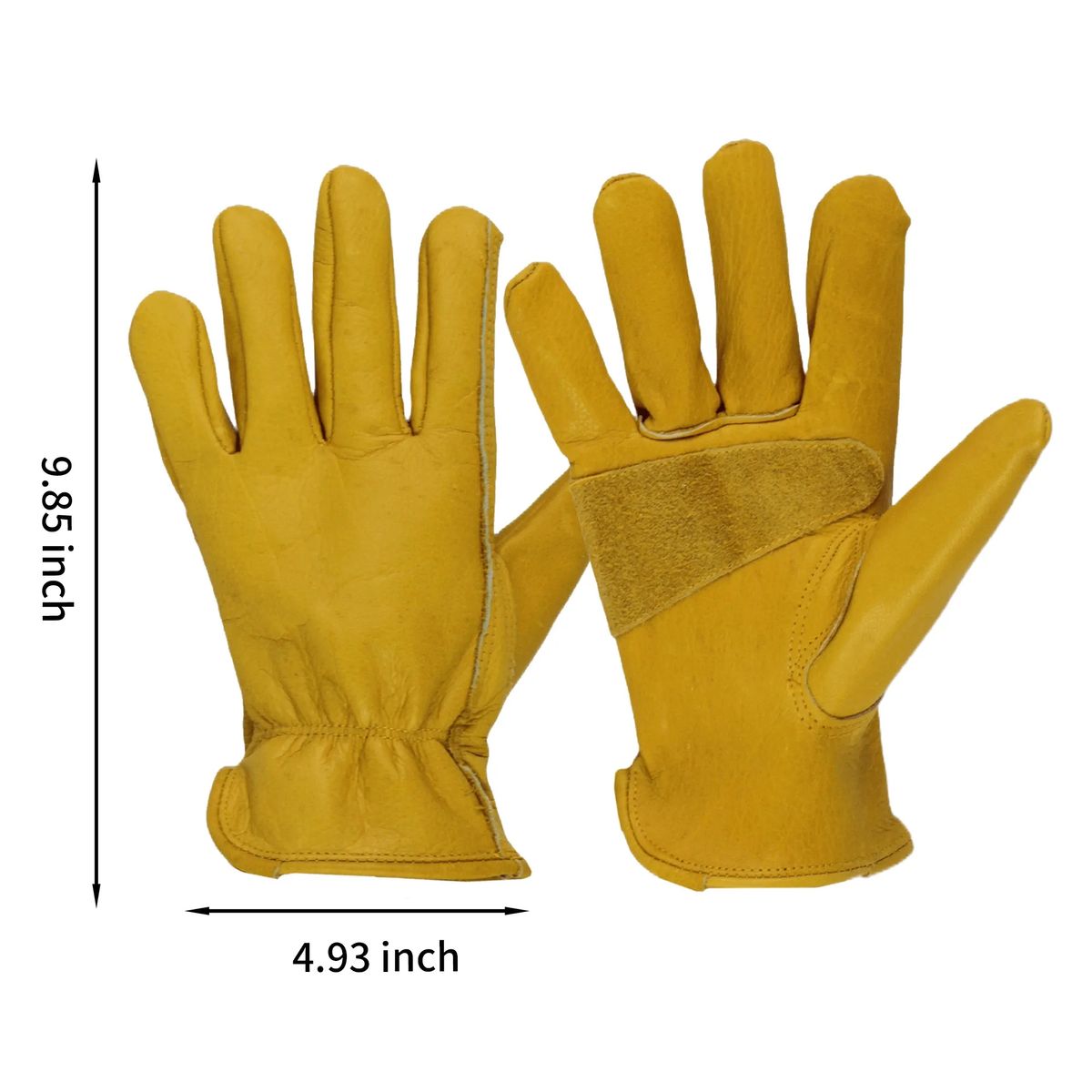 Durable Cowhide Gloves for Heavy Duty Work 3