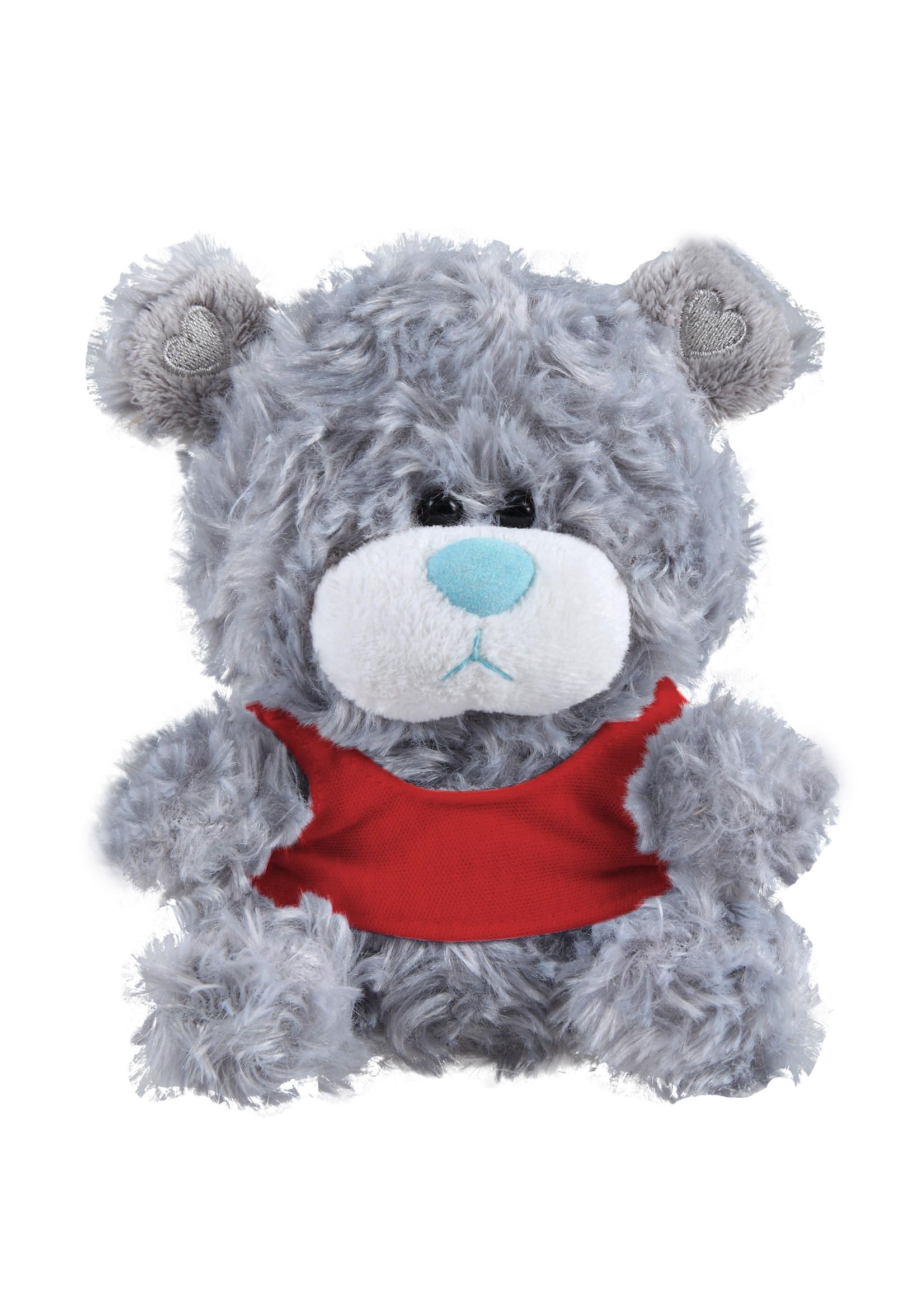Soft Plush Gray Qbear with Tank top 9