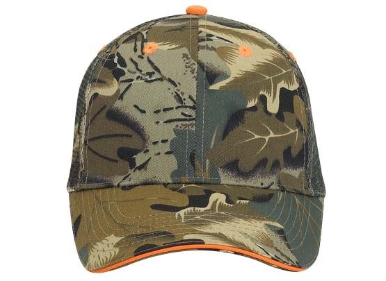 OTTO CAP® Camouflage 6 Panel Low Profile Mesh Back Trucker Hat 4