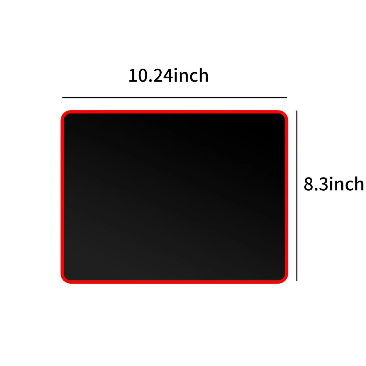 Comfortable Rubber Mouse Pad for Computer Use 1