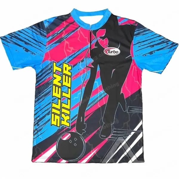 Custom Sublimation Bowling Jersey 6