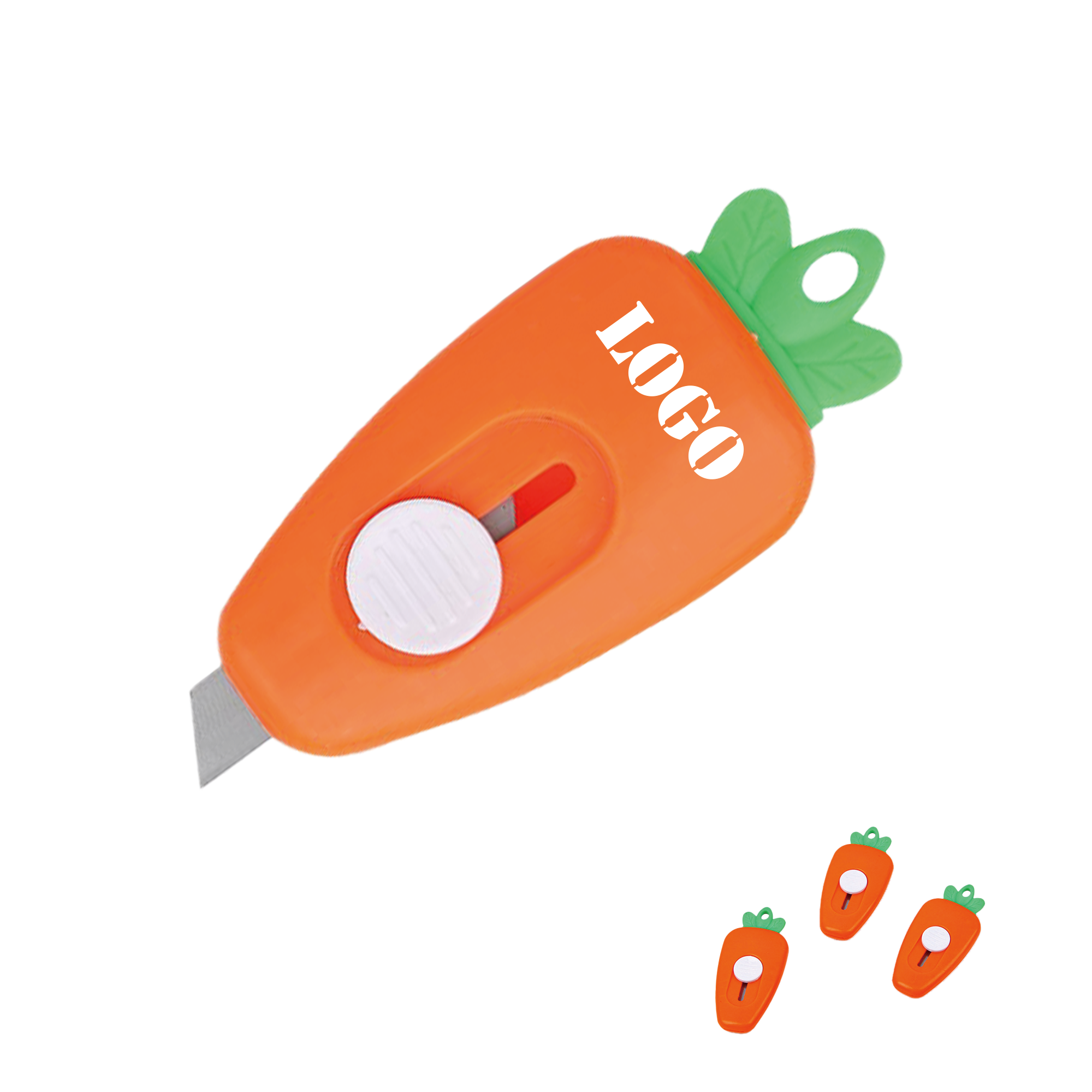 Creative Cartoon Carrot Utility Knife 2