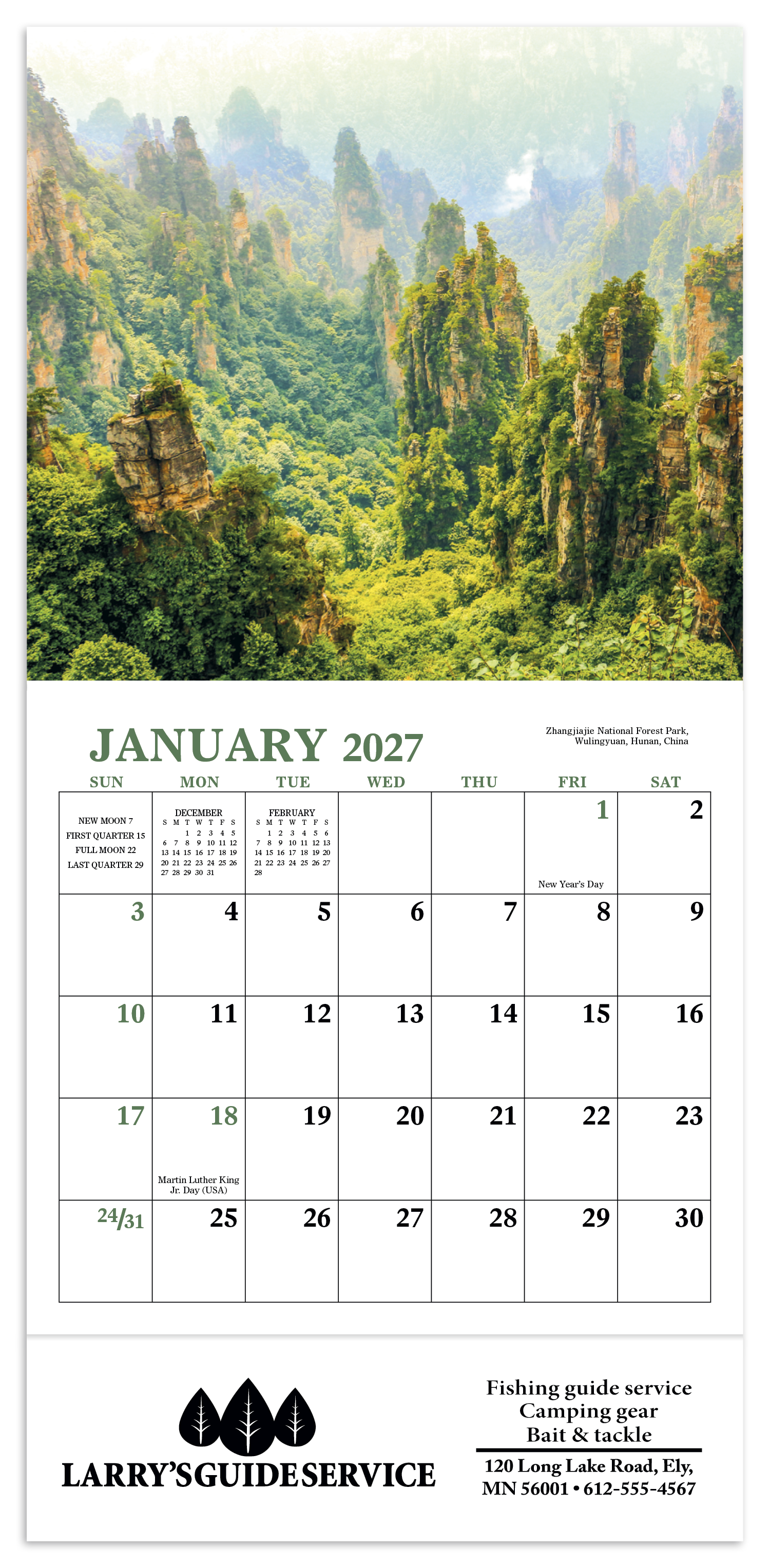 Good Value™ Glorious Getaways - Mini Calendar 48