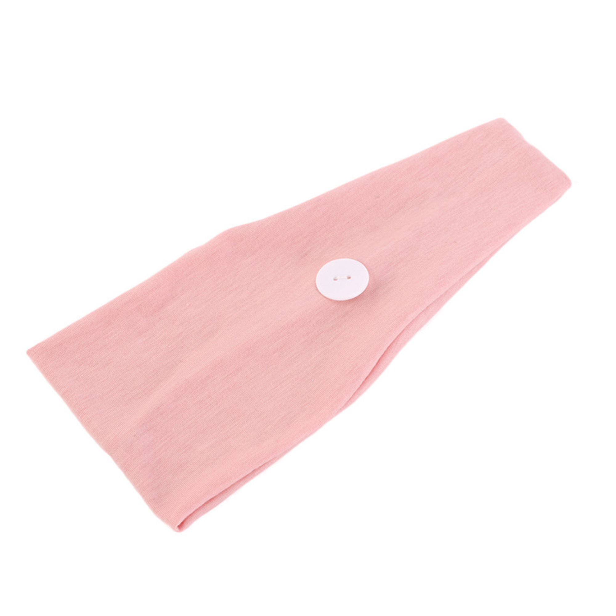 Cotton Sweatband With Mask Button Holder 9