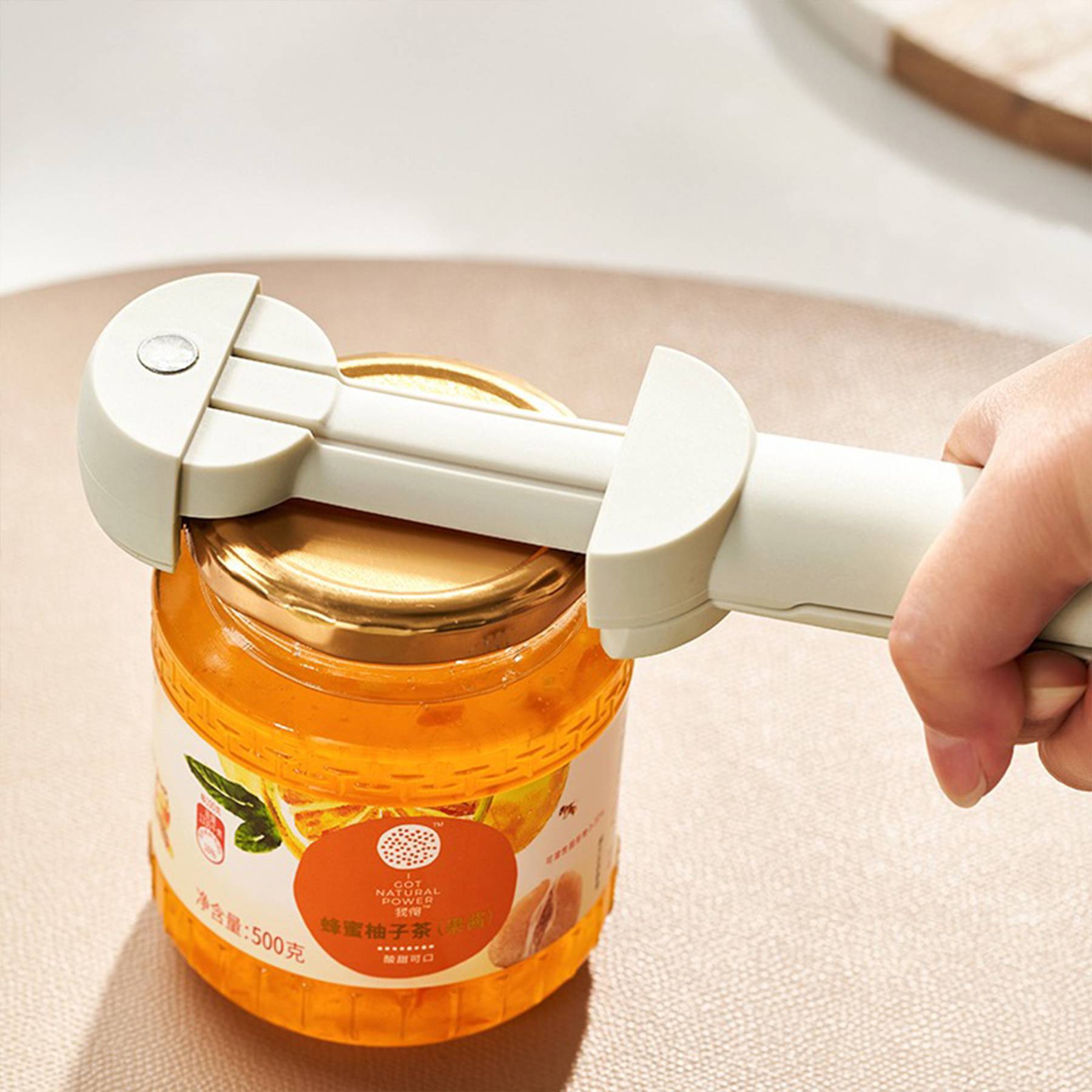 Polypropylene Multi-function magnetic bottle opener 8
