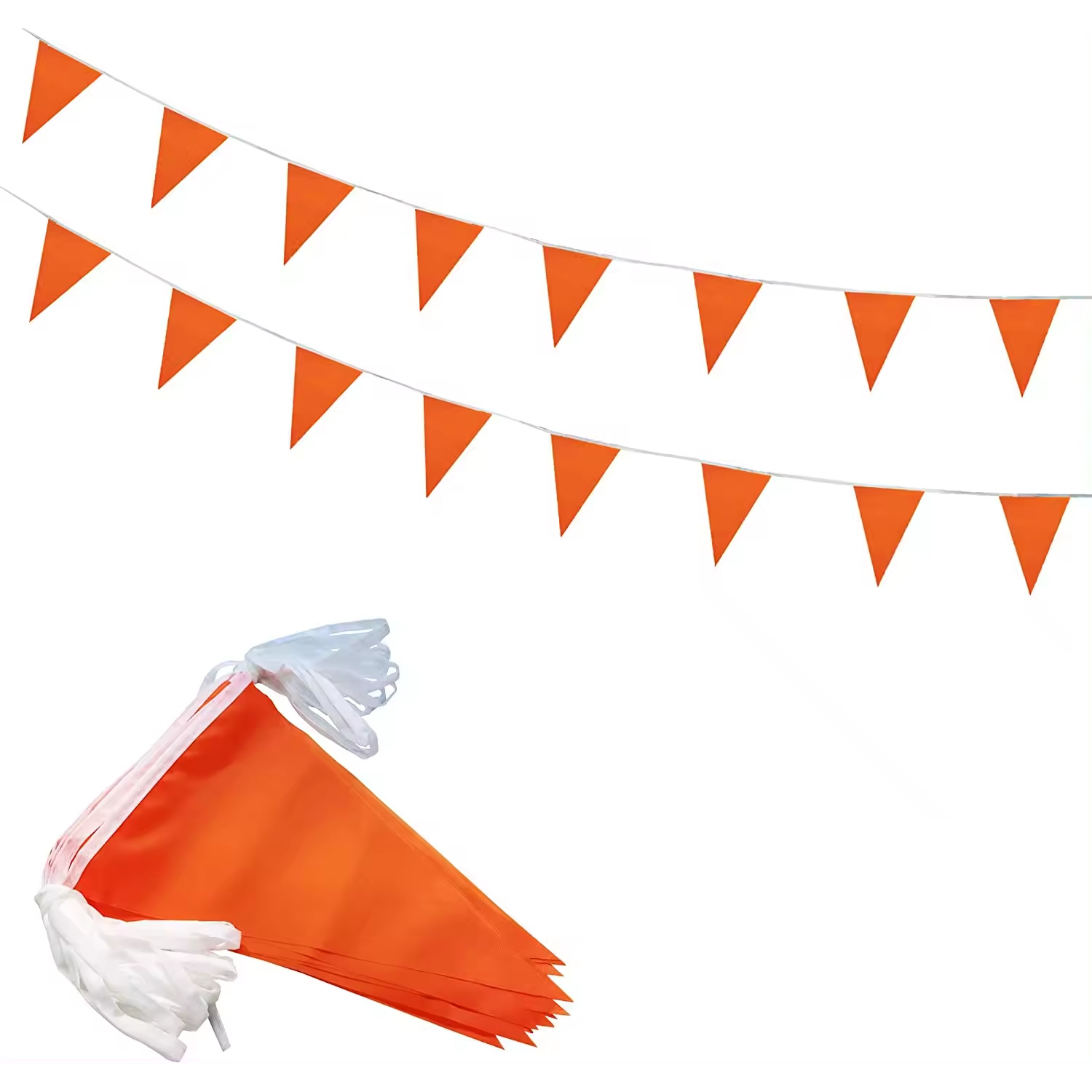 9" x 6" Triangle Spring Bunting Flag 6