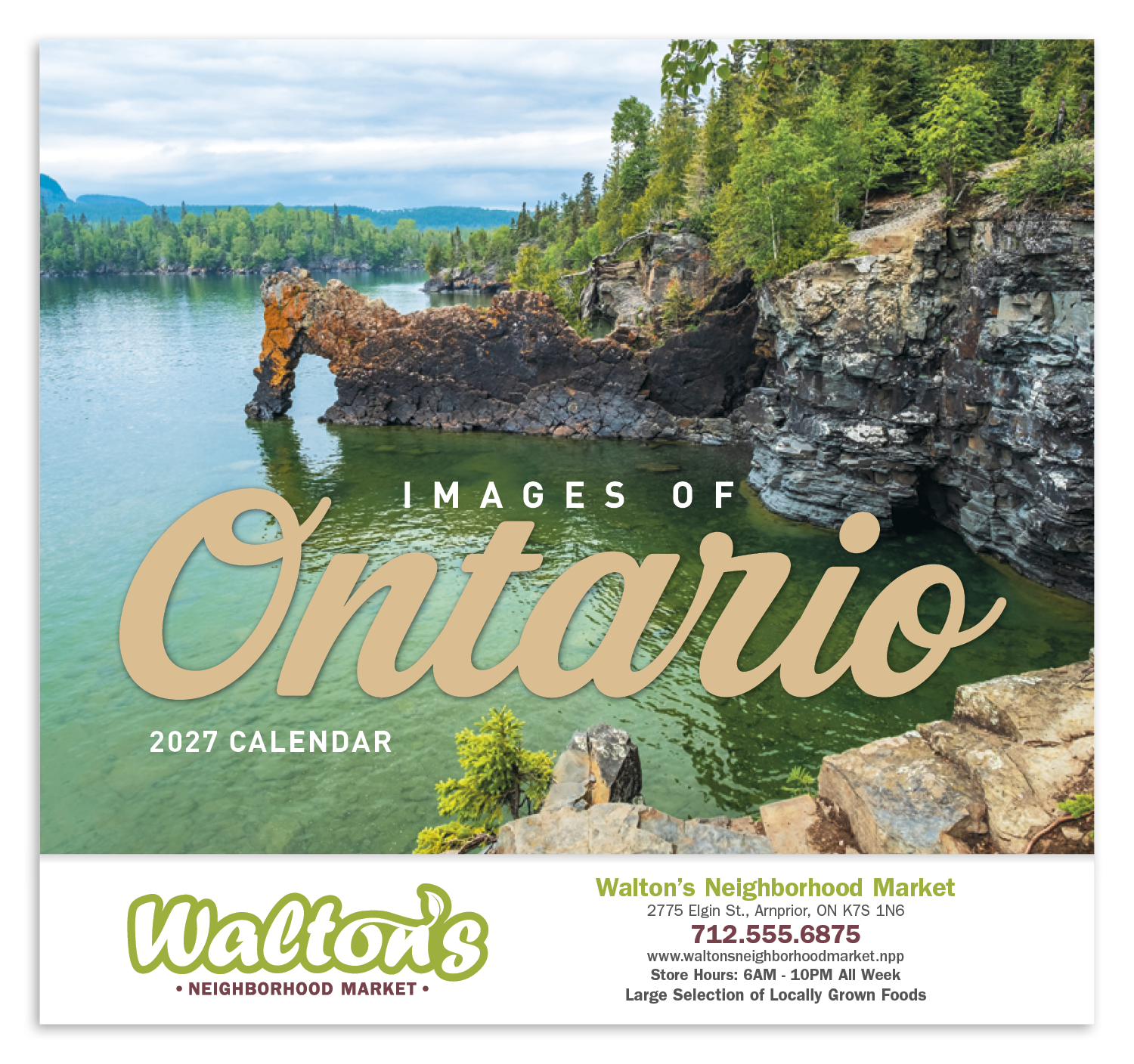Good Value™ Images of Ontario - Stapled Calendar 26