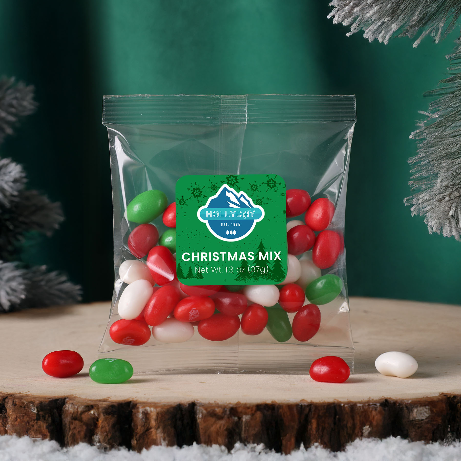Jelly Belly® Jelly Beans Christmas Mix: Taster Packet 2