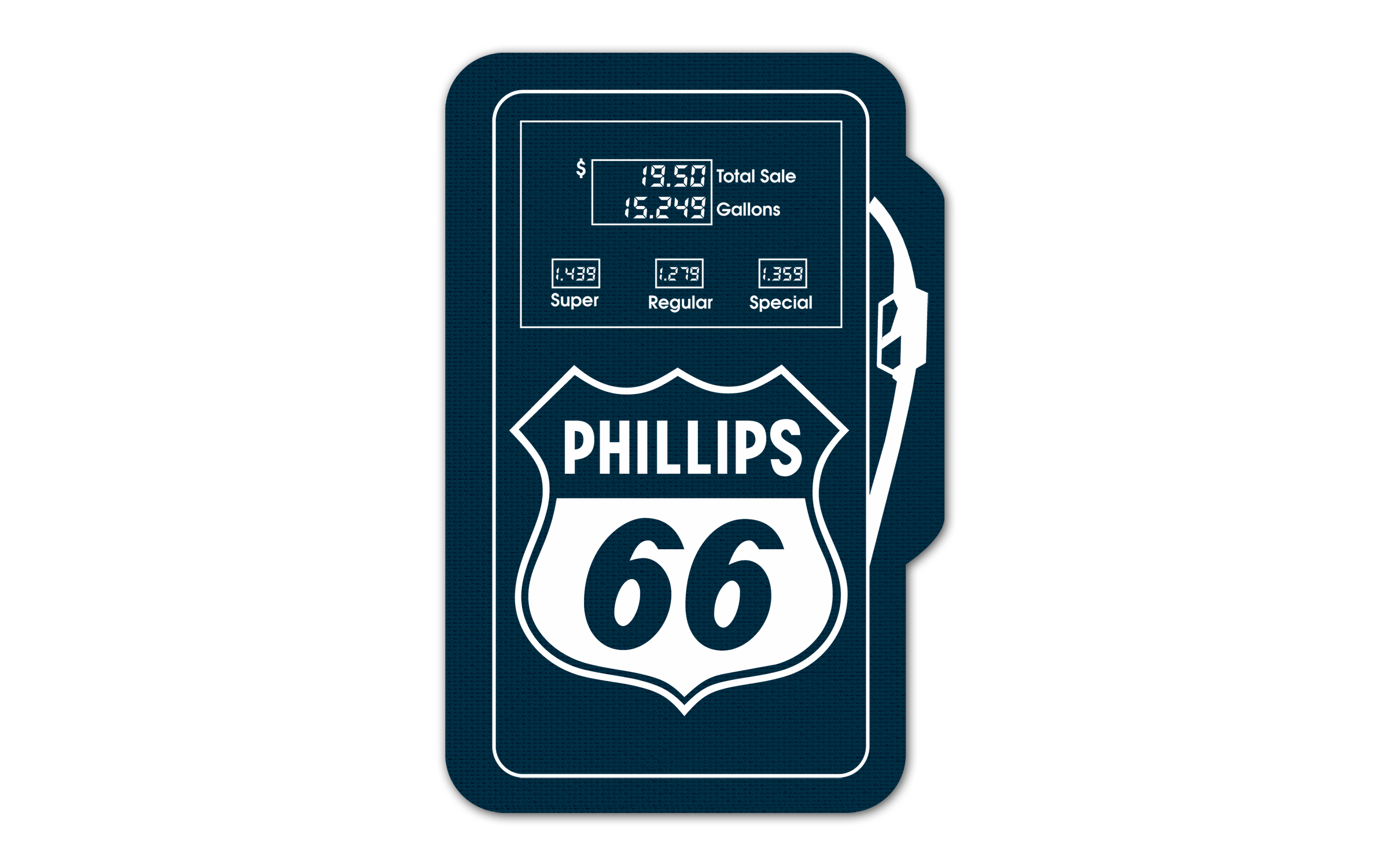 Gas Pump Vinyl Jar Opener 14