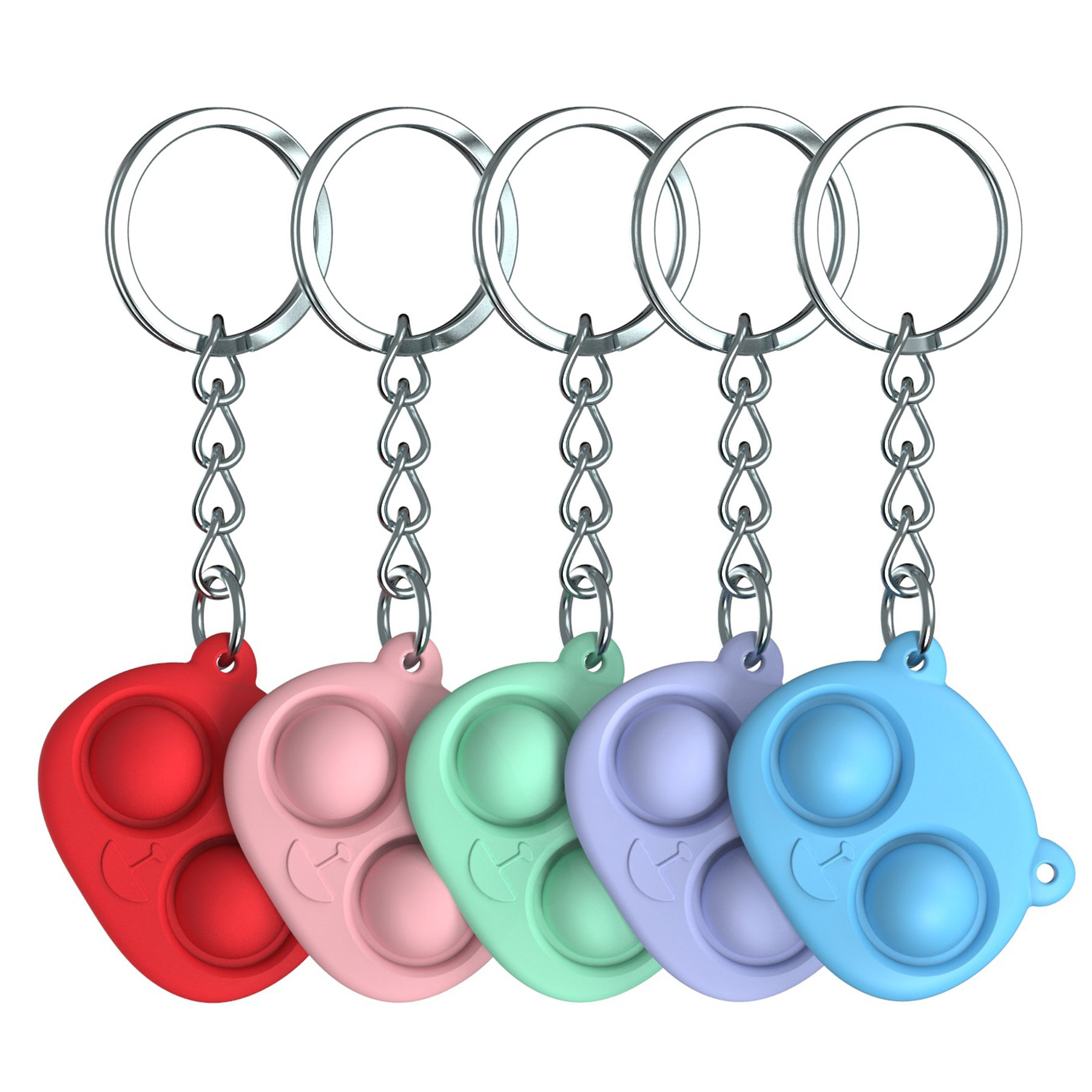 Push Pop Bubble Keychain 1