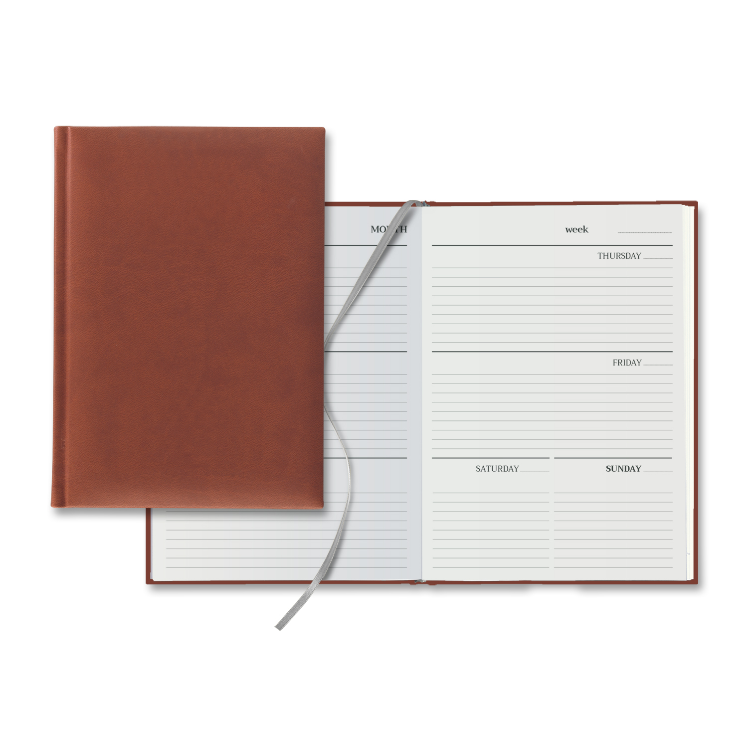 Castelli Tucson Grande White Page Weekly Perpetual Diary 1