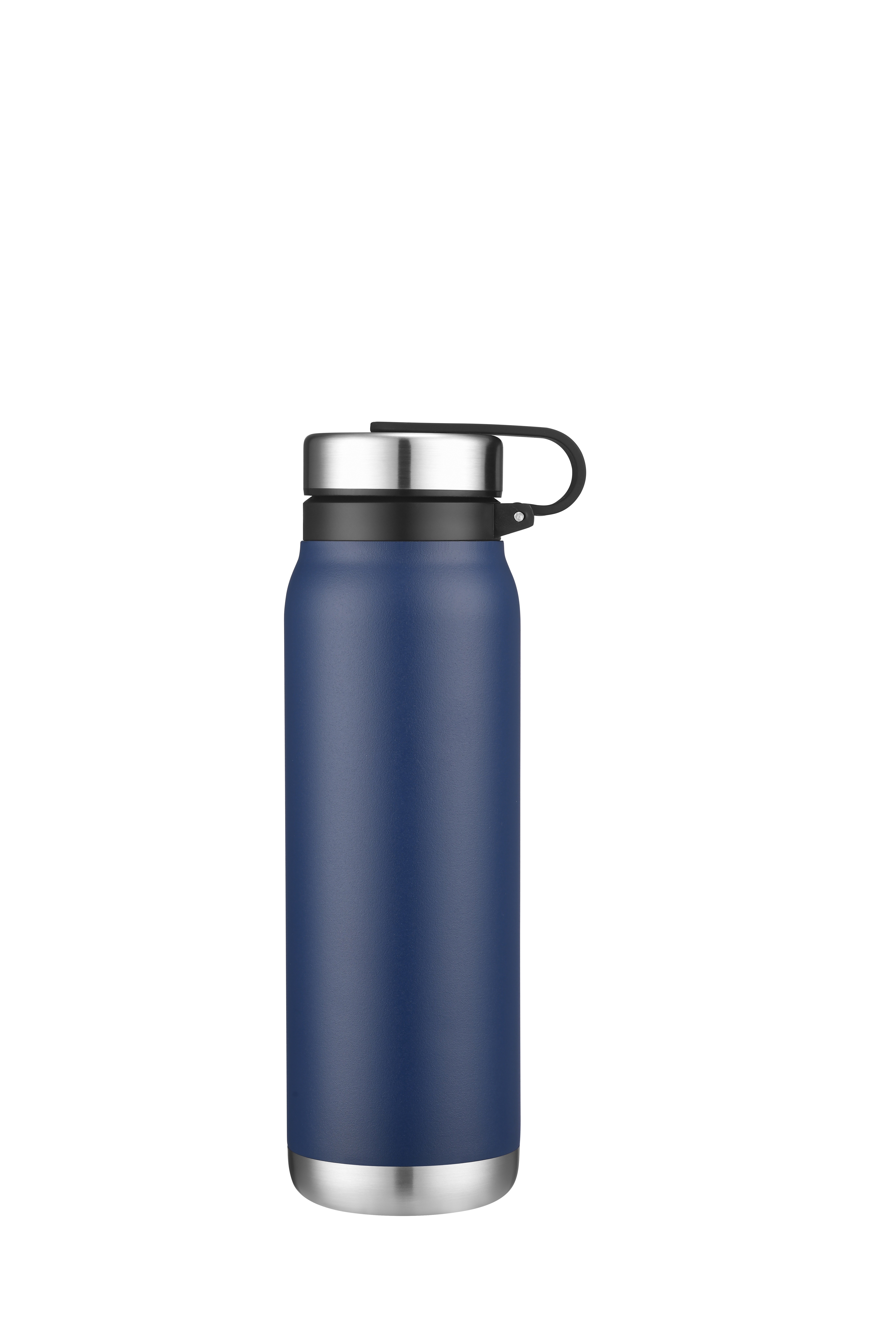 Endura 20 oz Navy Vacuum Water Bottle with Removable SS Lid, custom water bottle with logo imprint 2