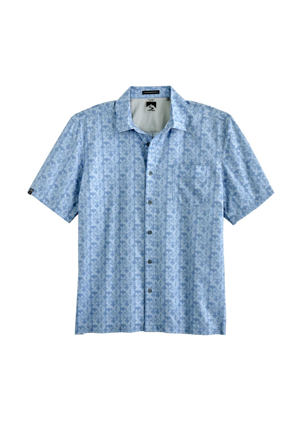 Storm Creek Men's Enthusiast 4-Way Stretch Printed Short Sleeve Outdoor Shirt 9