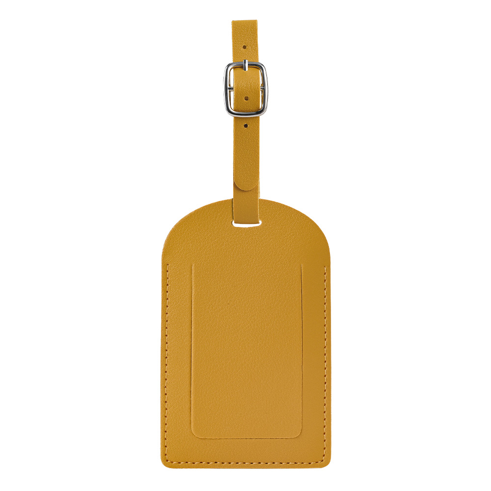 Vegan Leather Luggage Tags With Logo 13