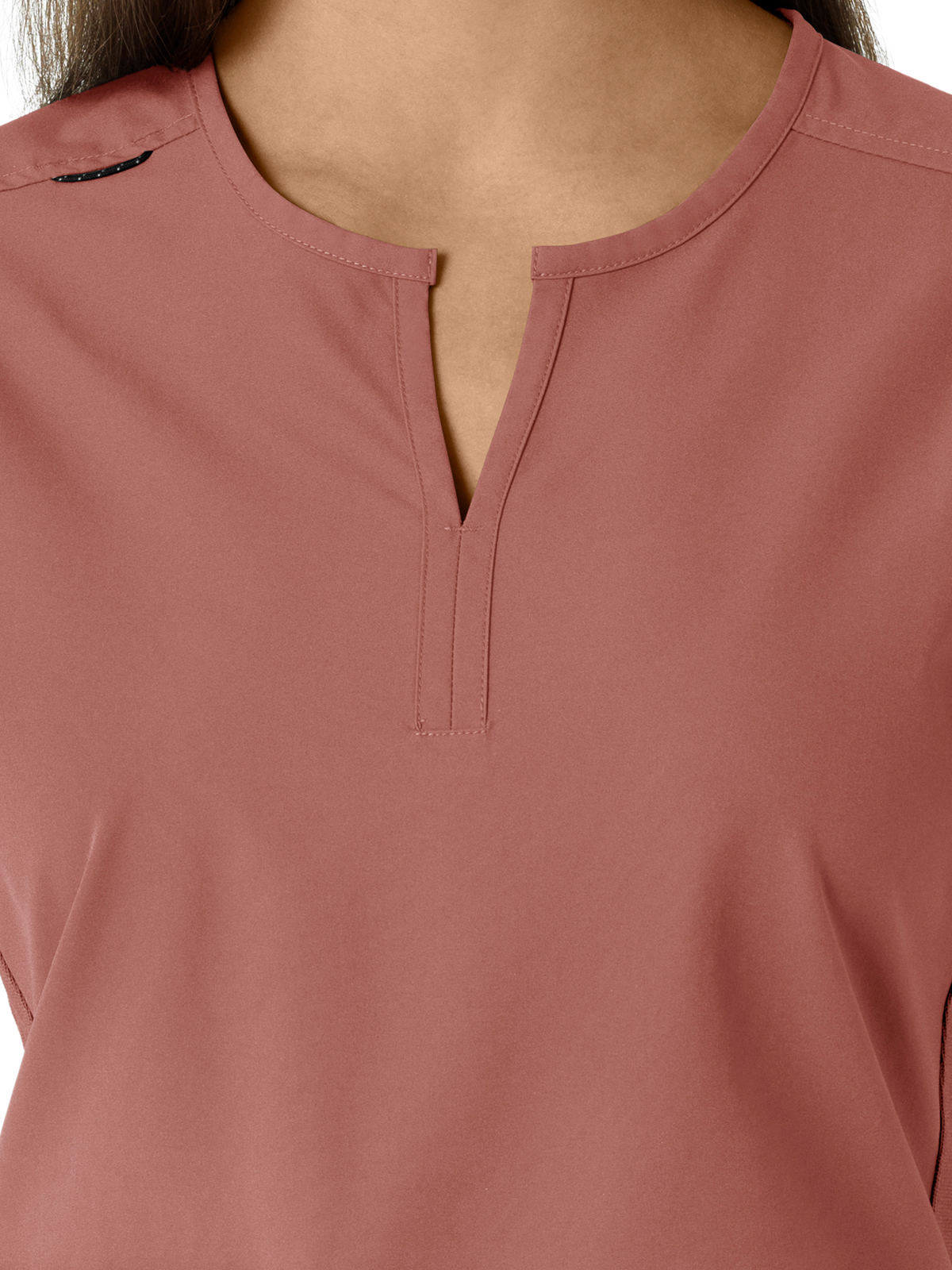 Carhartt Scrubs - Force Essentials Women's Notch Neck Tunic Knit Panel Top 41