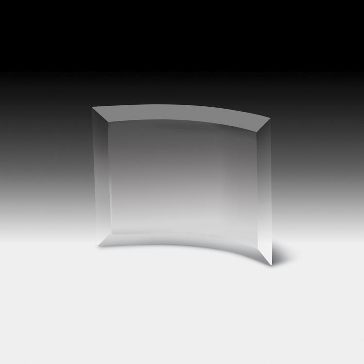 Curved Standing Award - 4" x 6" 5