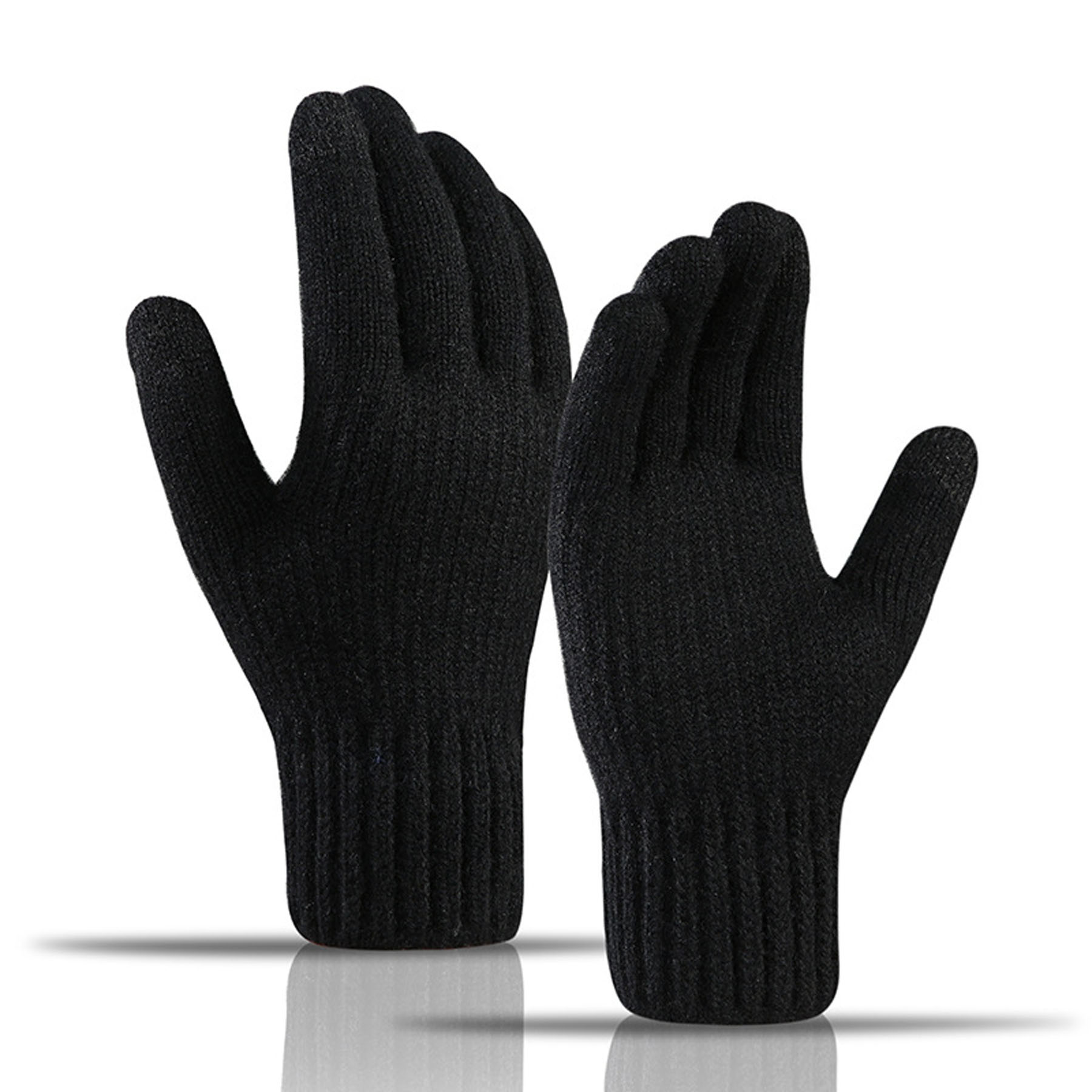 Outdoor Cycling Warm Knitted Gloves 2