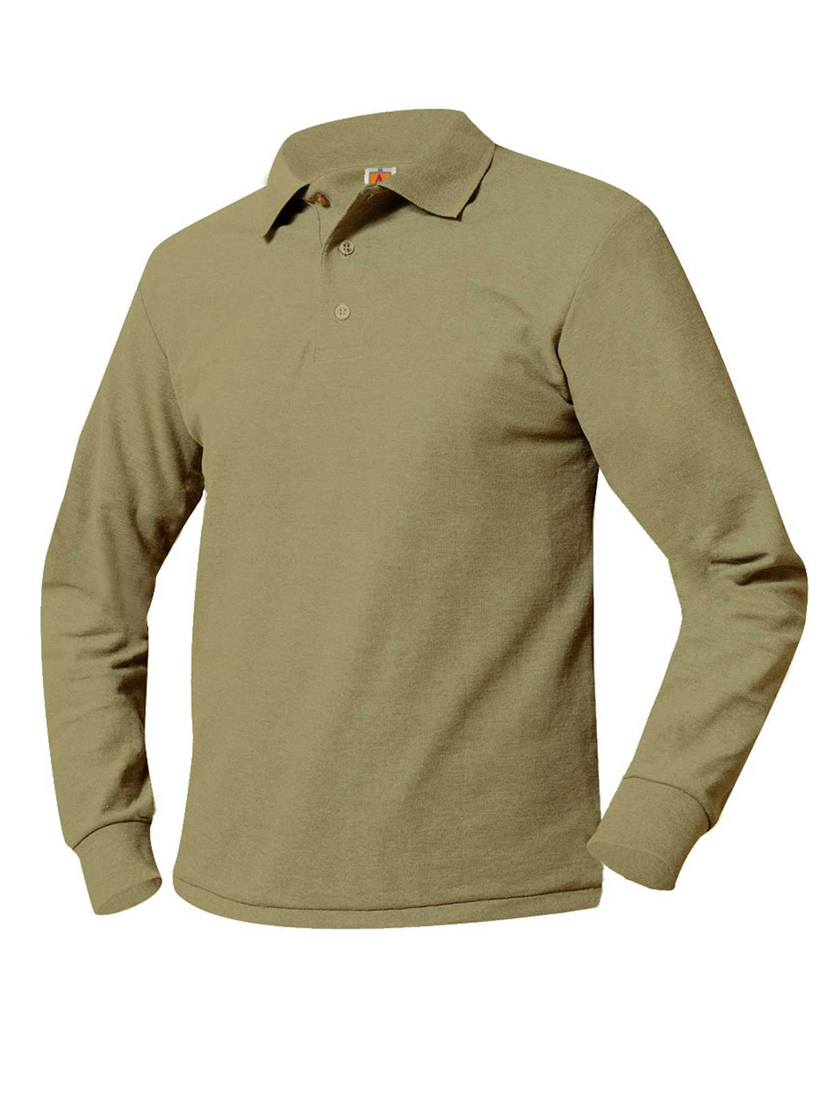 A+ Uniforms - Unisex Long Sleeve Knit Shirt 1
