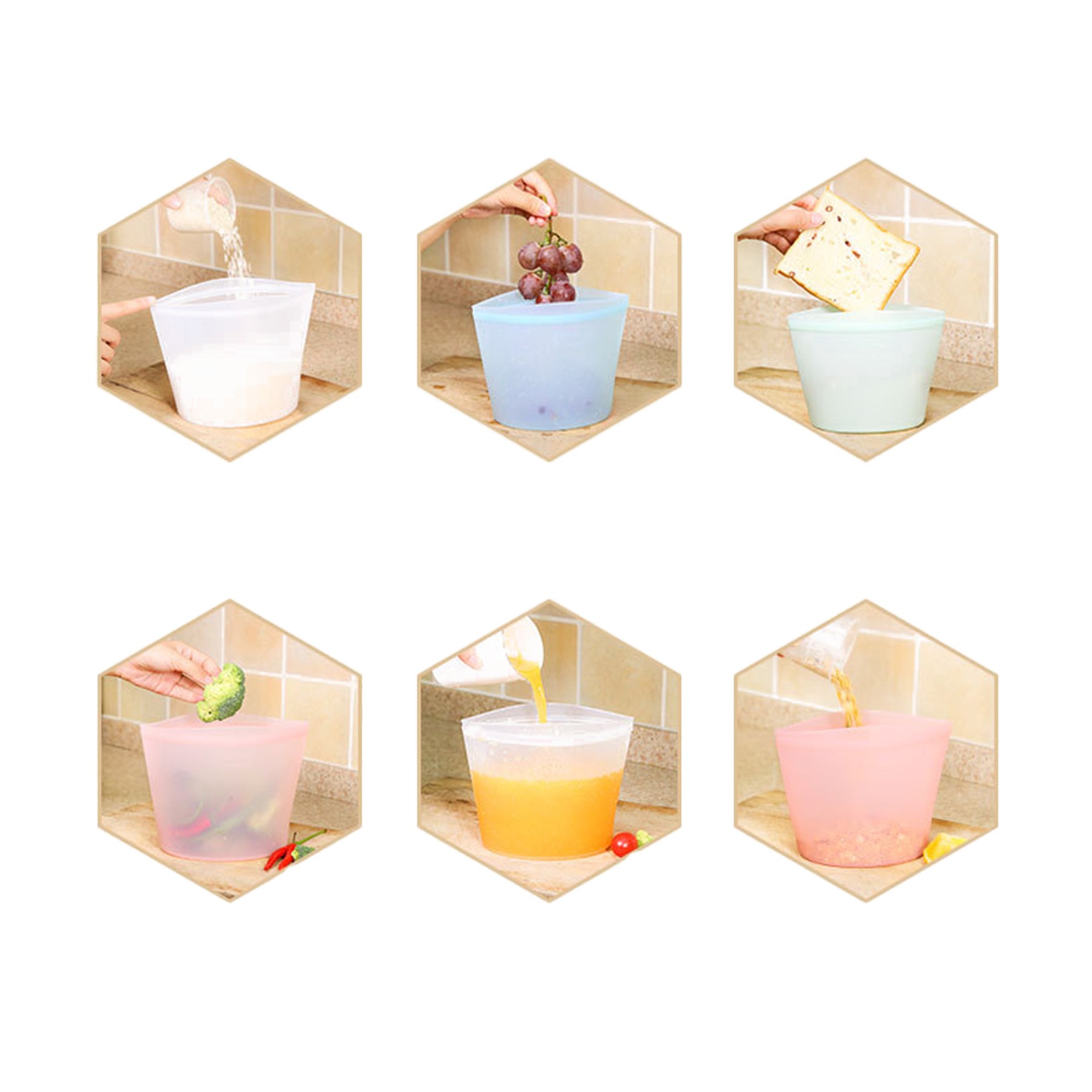 Food-Grade Silicone Storage Bag 6