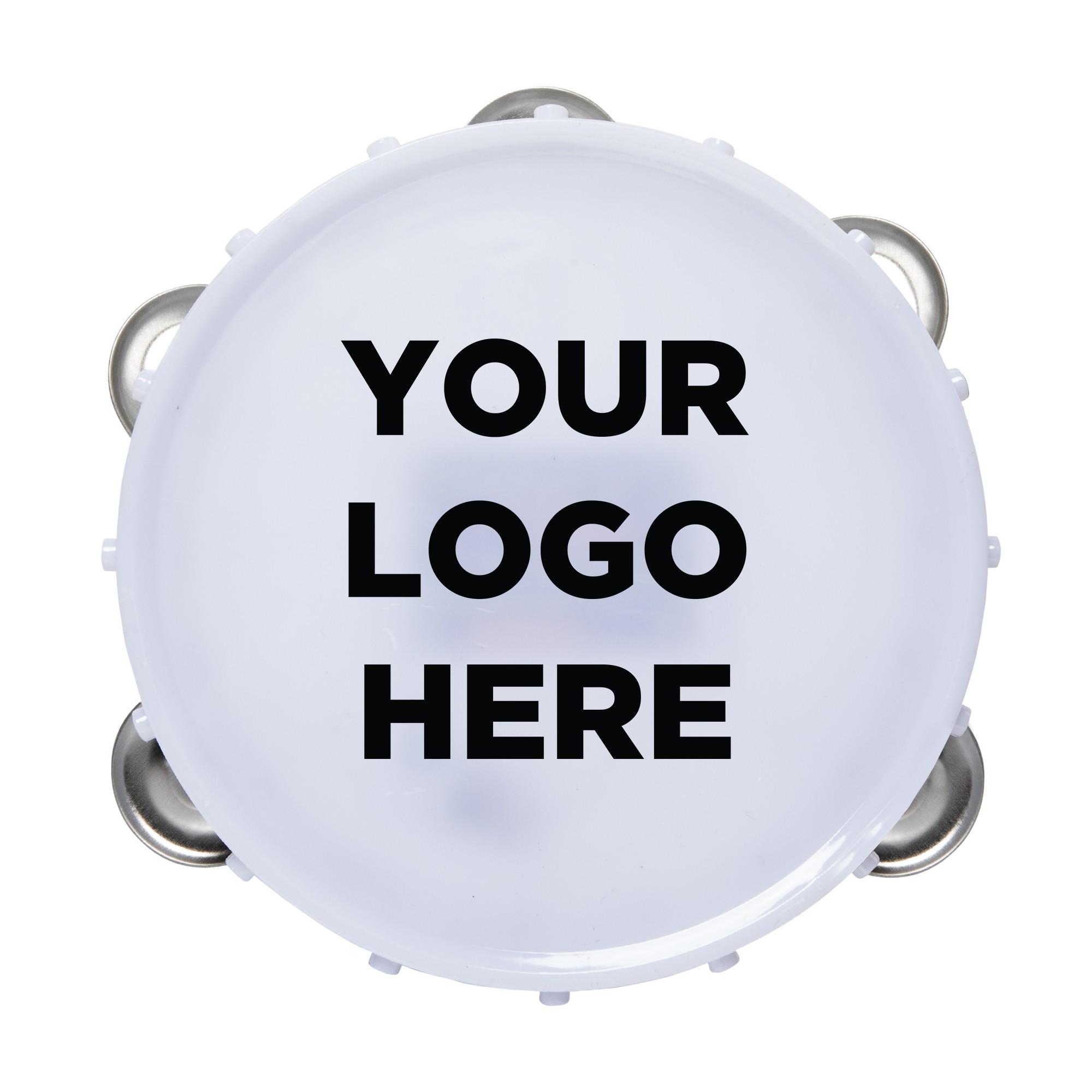 6" Light Up Glow Tambourine(Pad Print) 2