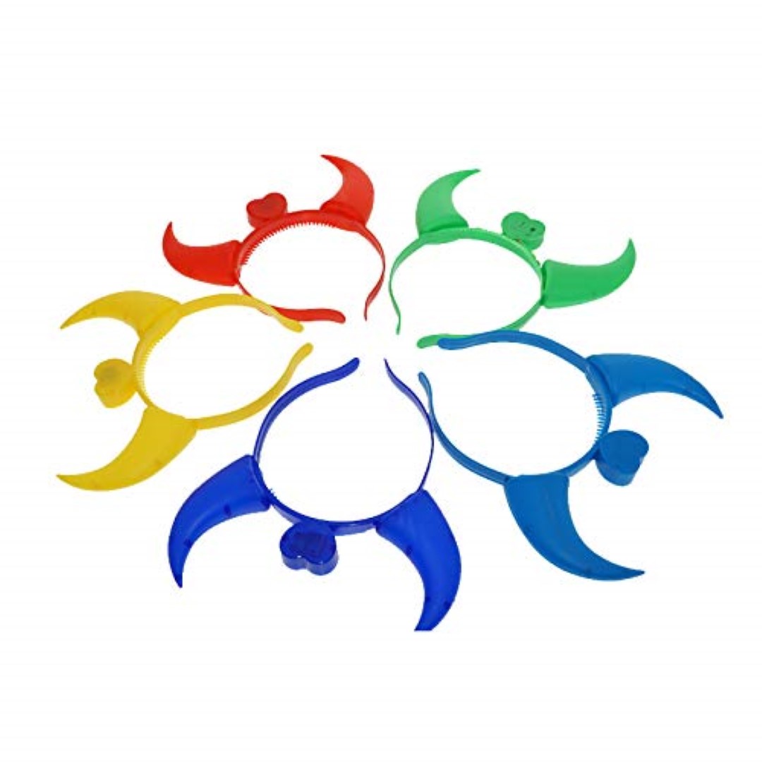 Flashing Party Ox Horns Headbands Glow 5