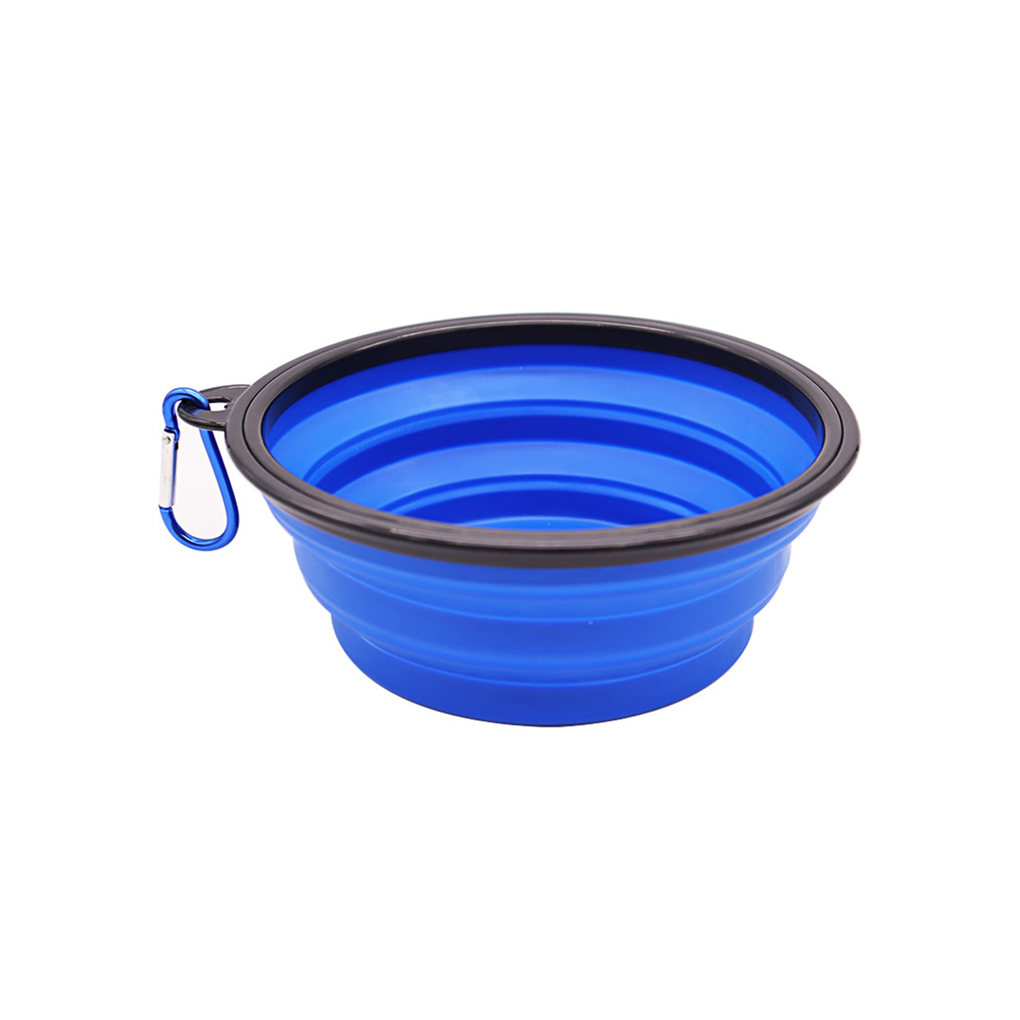 TPE Travel Dish With Carabiner 12 Ounce Capacity 12
