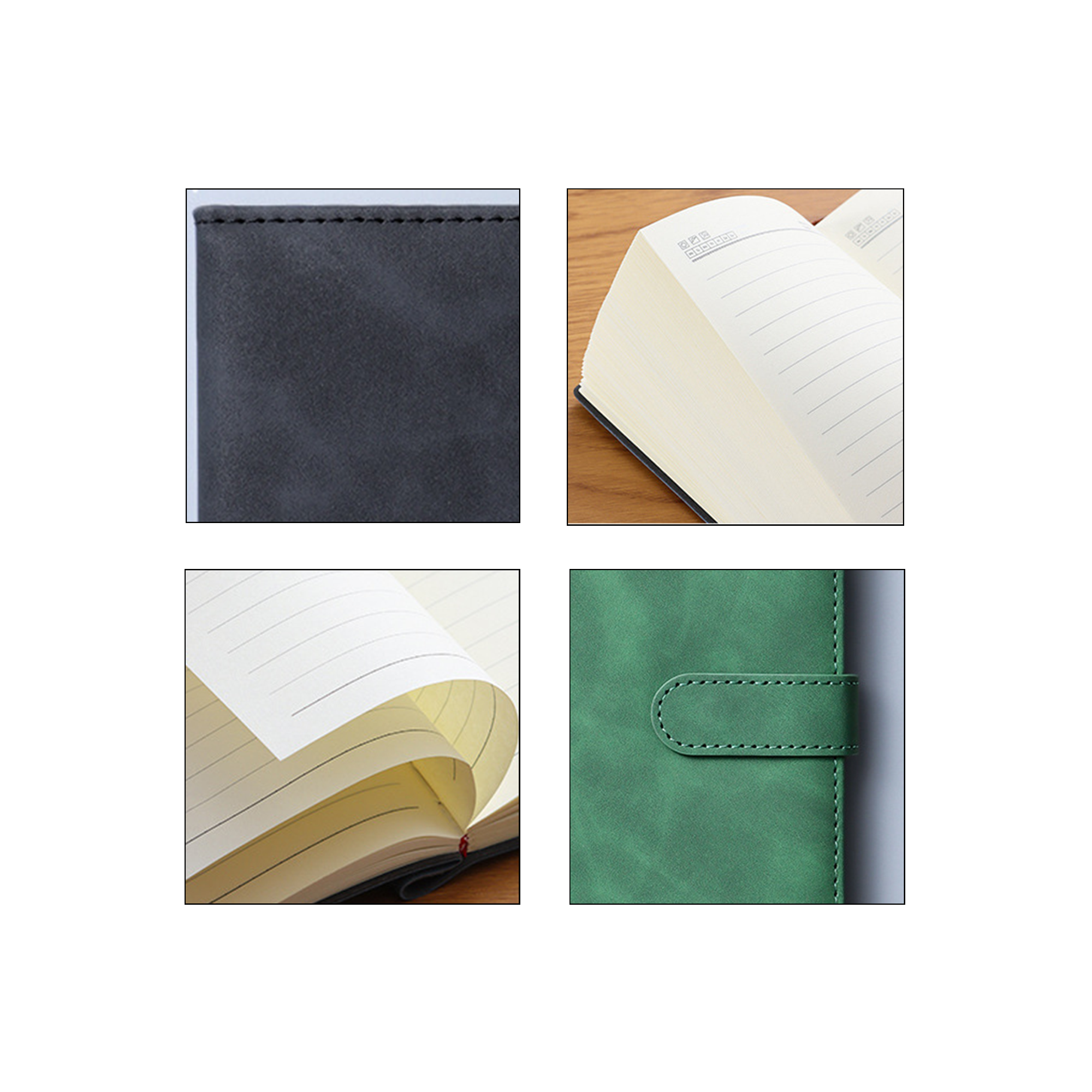 A6 Magnetic Clip Portable Notebook 2