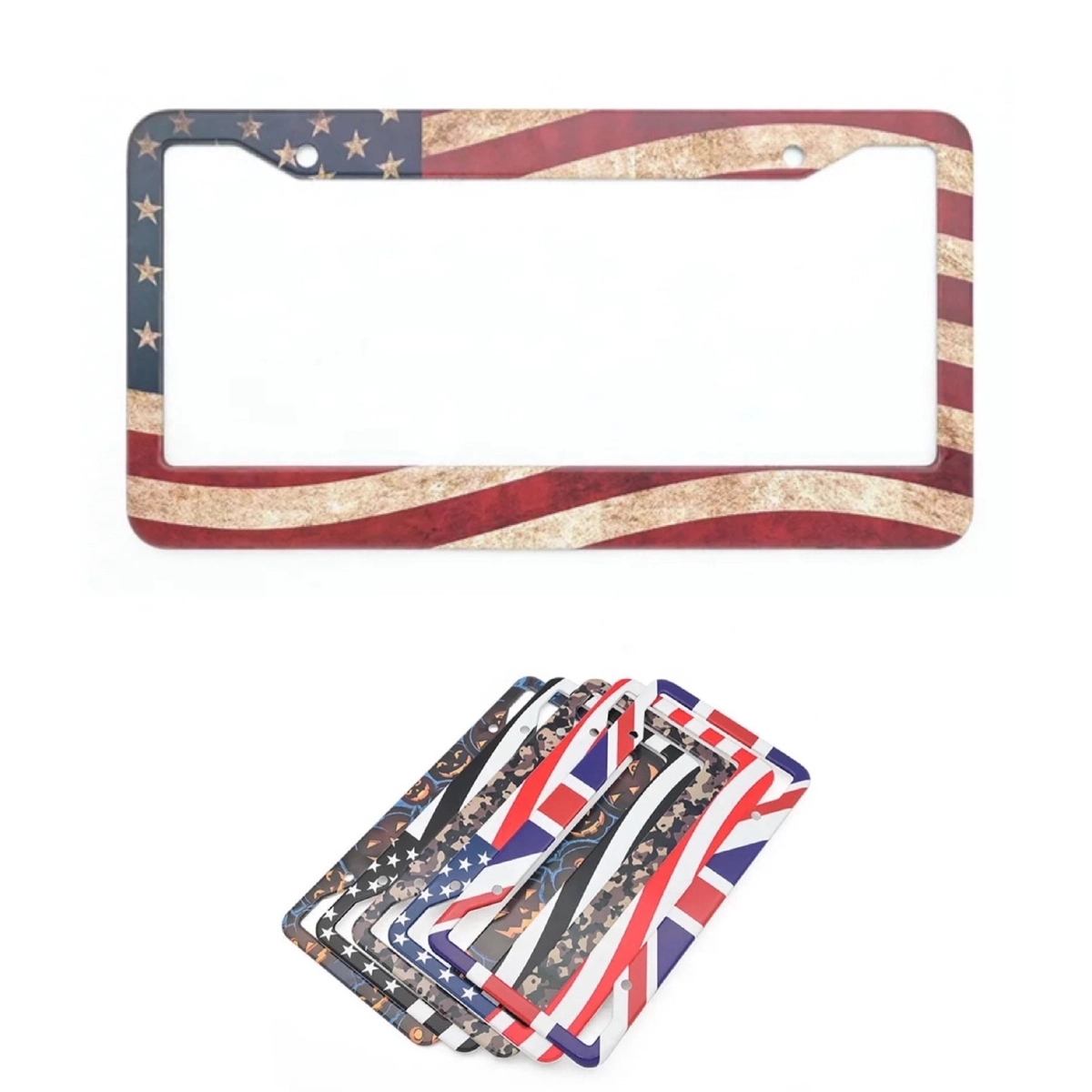 Full Color License Plate Frame 2