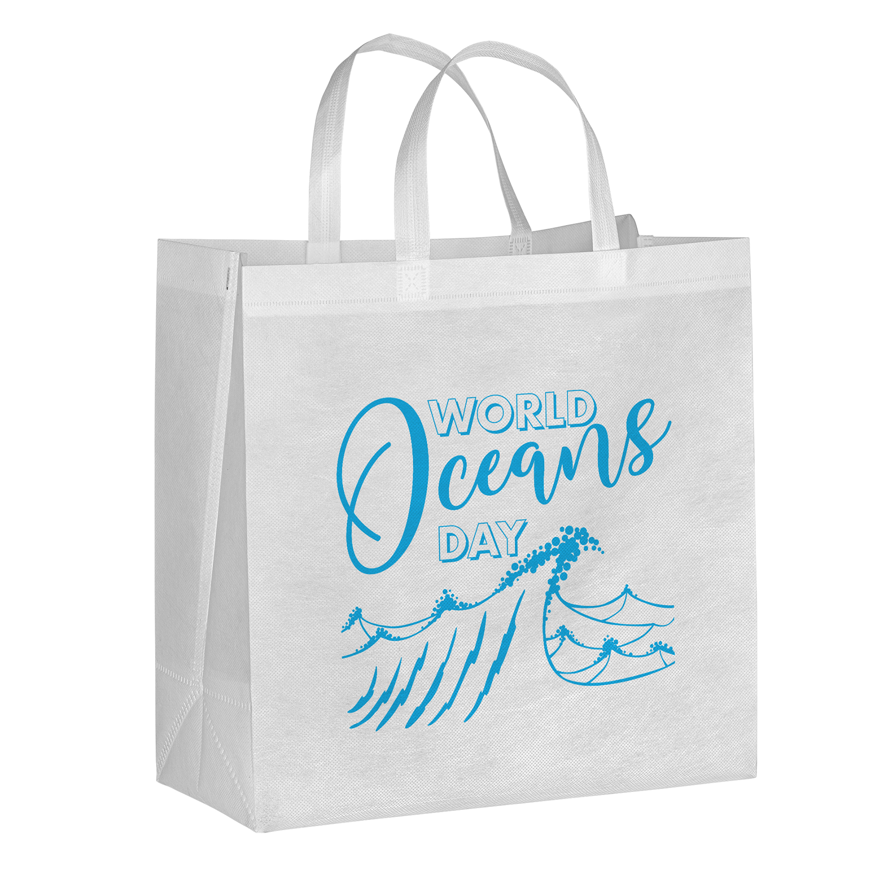 Ocean™- R-PET Non-Woven Totes - Screen Print 10