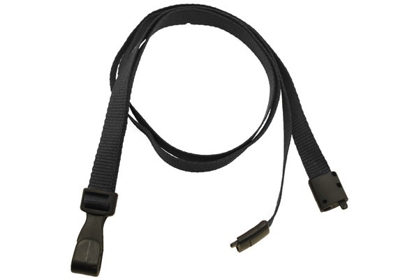 3/8" Recycled PET Lanyard with Breakaway (Plastic J-Hook) 5