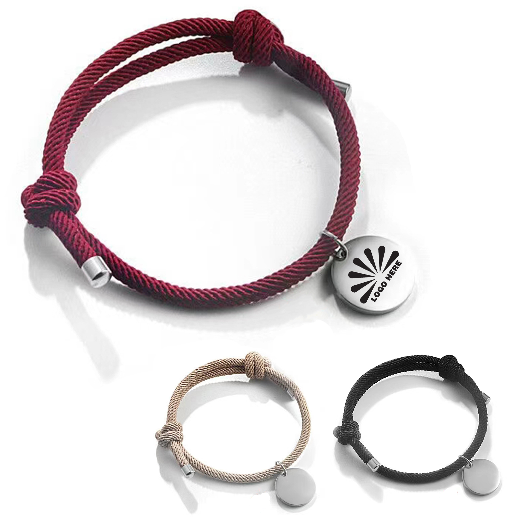 Unique Bracelet with Custom Logo Feature 2