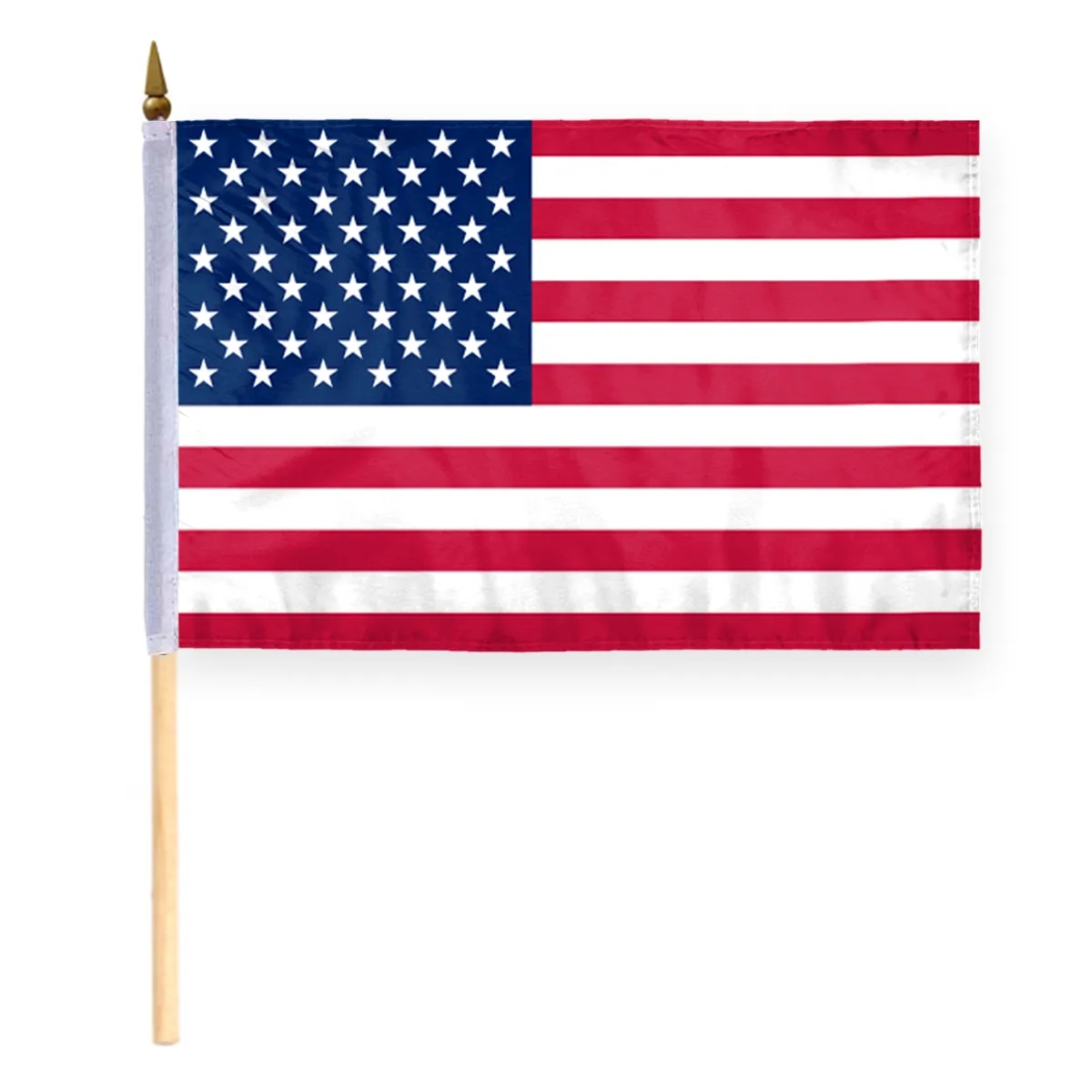 USA Printed Stick Flags - 12" x 18" 1