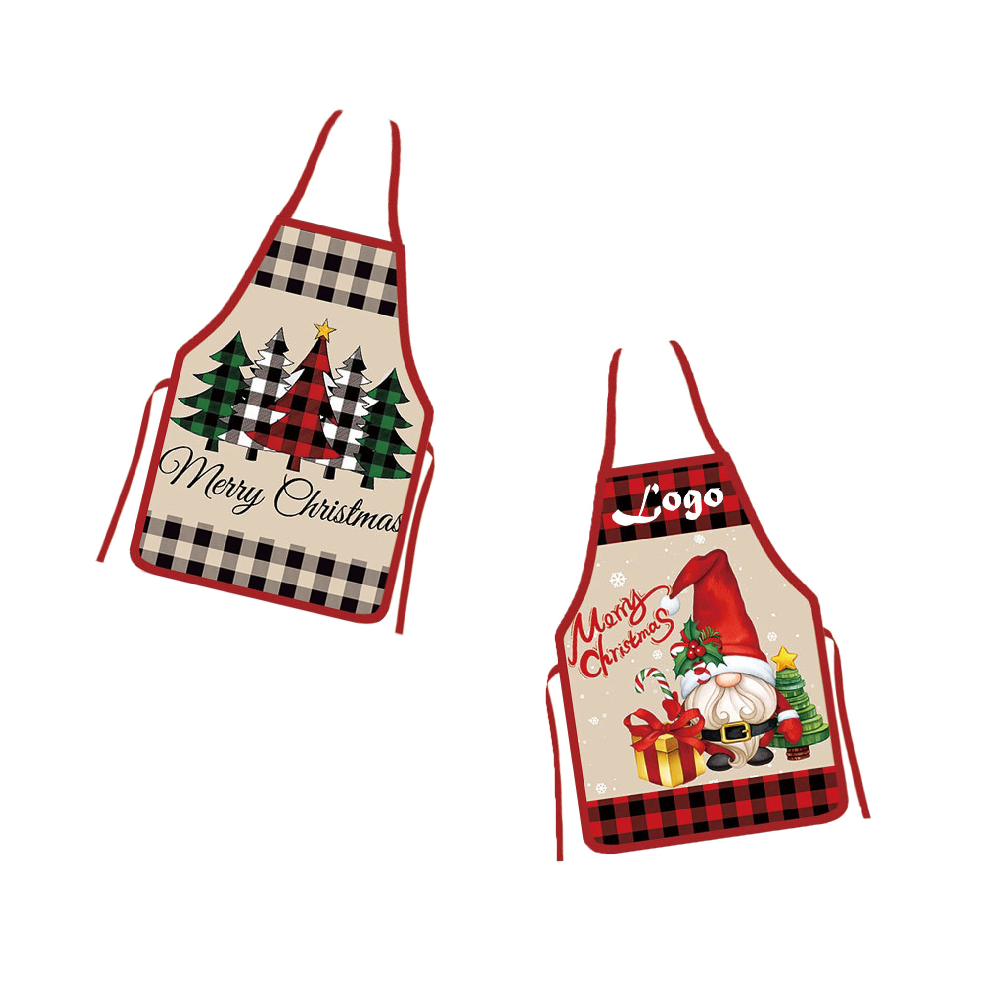 Christmas Pattern Apron