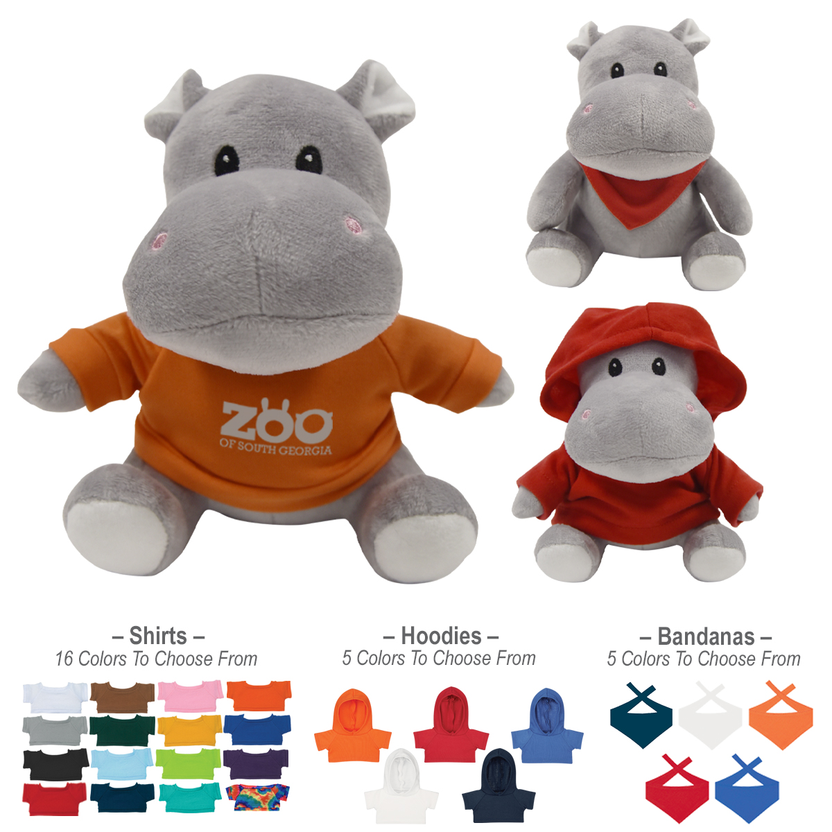 6" Herbie Hippo 3