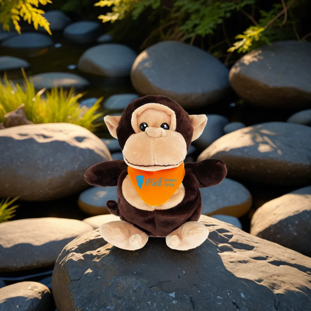 10" Monkey Hand Puppet/Golf Club Cover with Sound 17