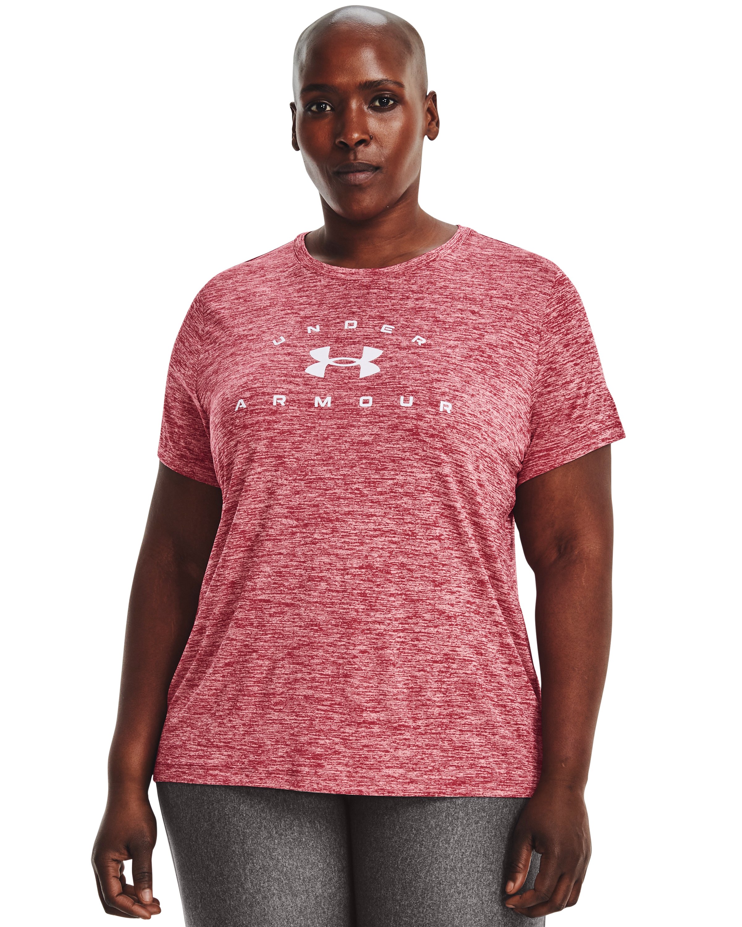 Women's UA Tech Twist Arch Short Sleeve  2