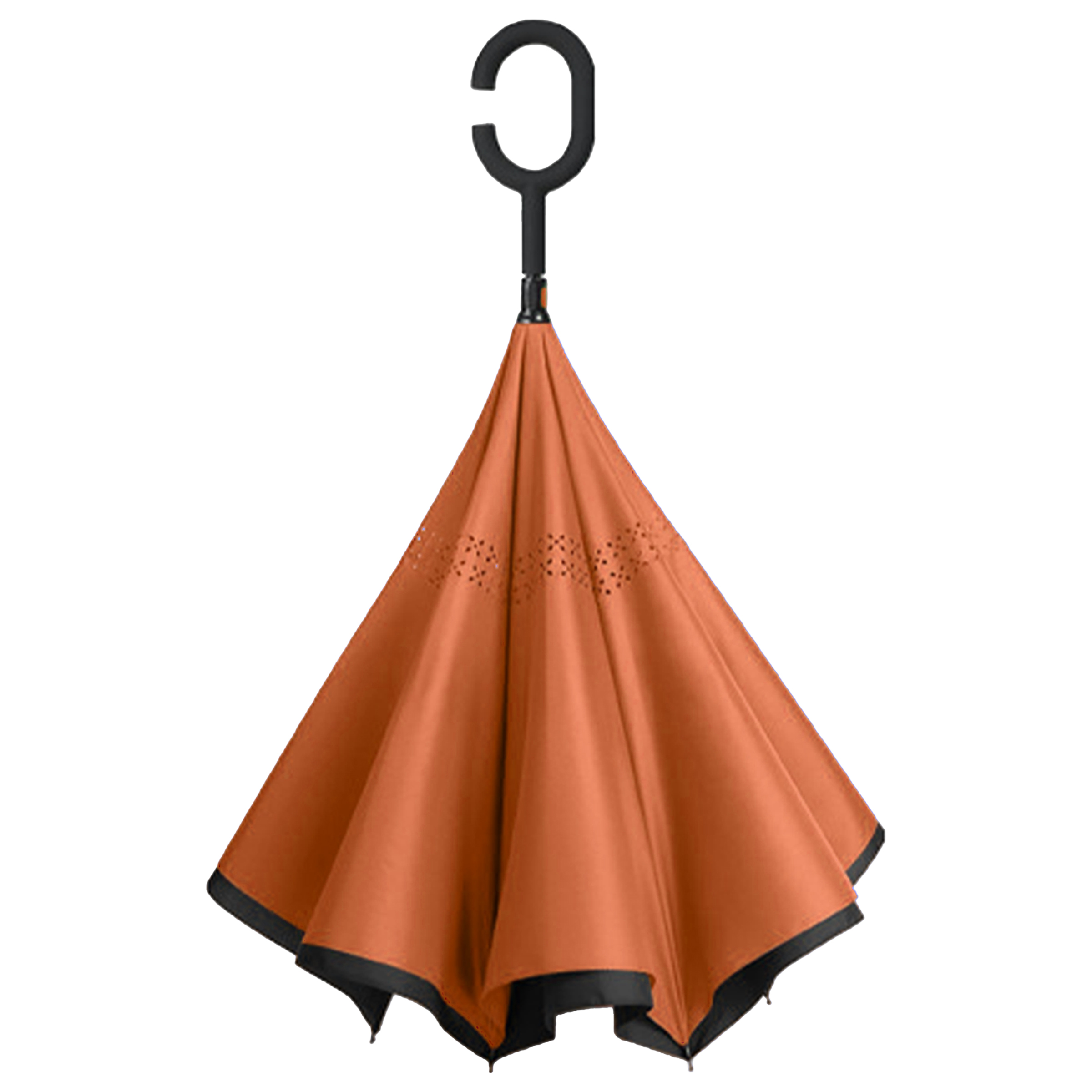 Impact Cloth No Need To Hold Double-Layer Manual Umbrella 9
