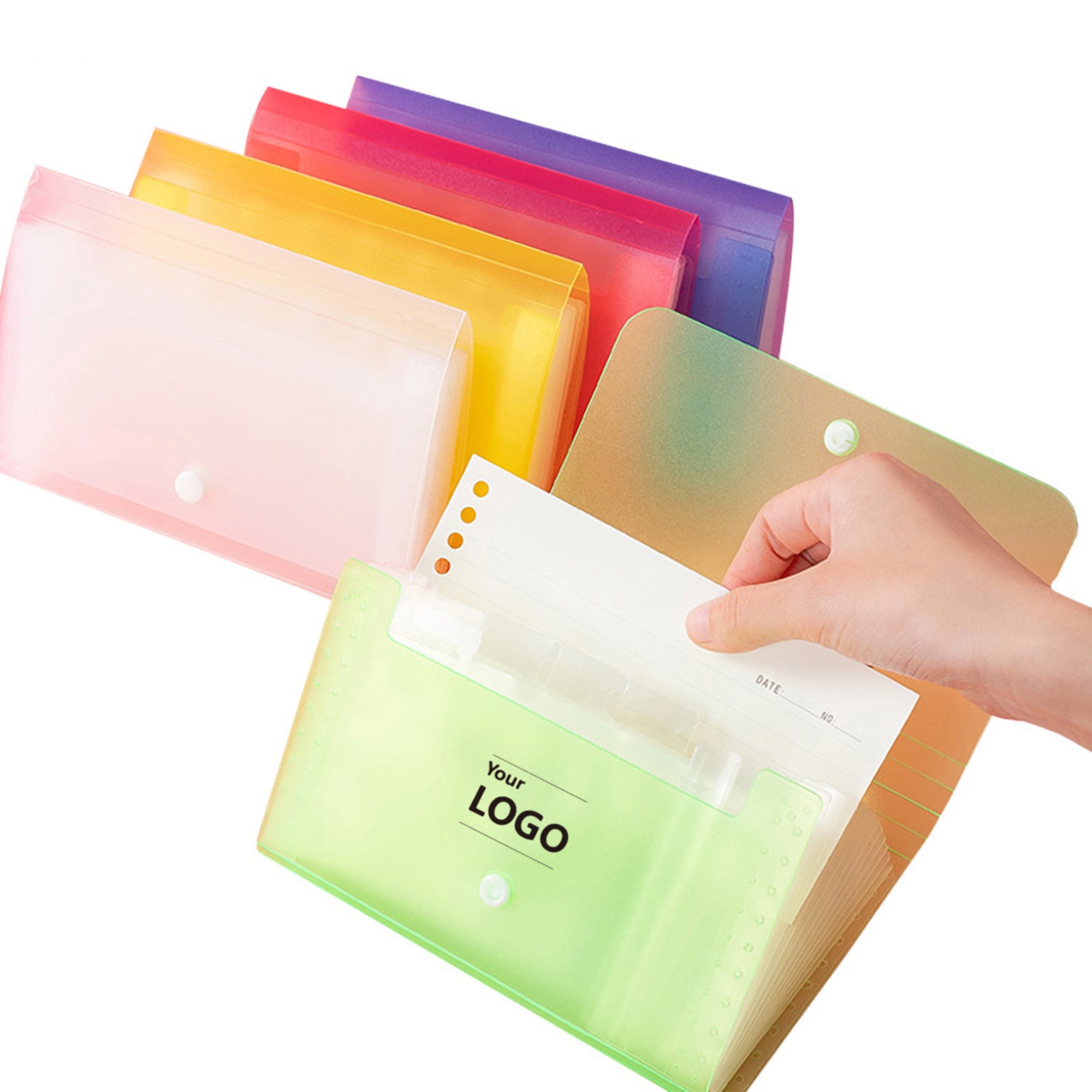 A6 Small Expandable Accordion File Folder 2