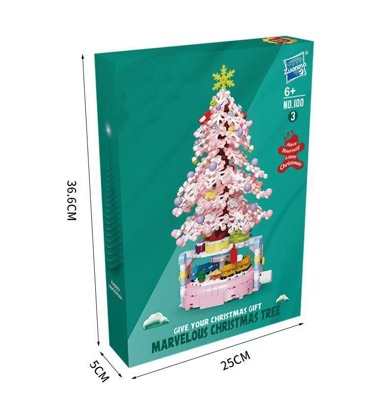 Mini Christmas Tree Decorations for Tabletop & Home - Gifts for Boys & Girls 9