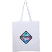 Double-Stitched 8oz Organic Cotton Tote, custom tote bag with logo imprint 67