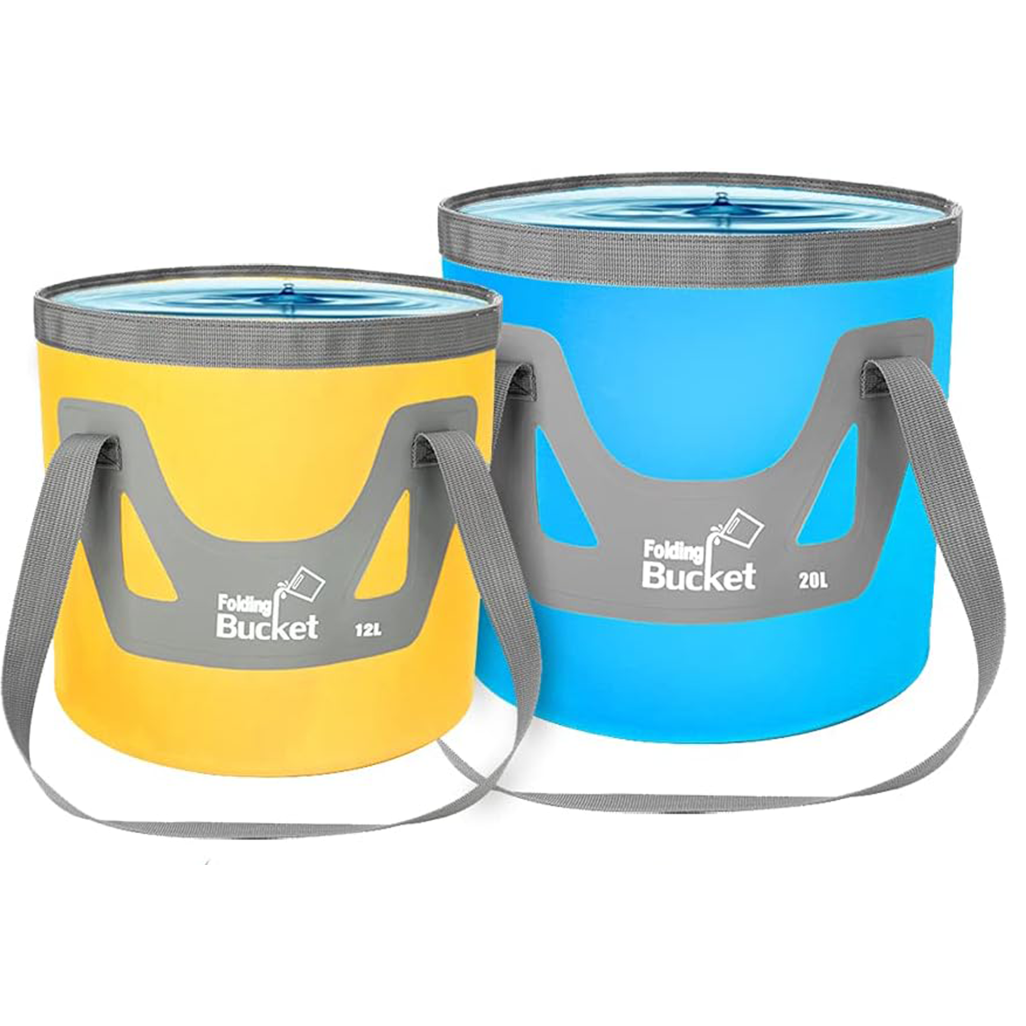 Outdoor One-Piece Molded Convenient Fishing Bucket 2